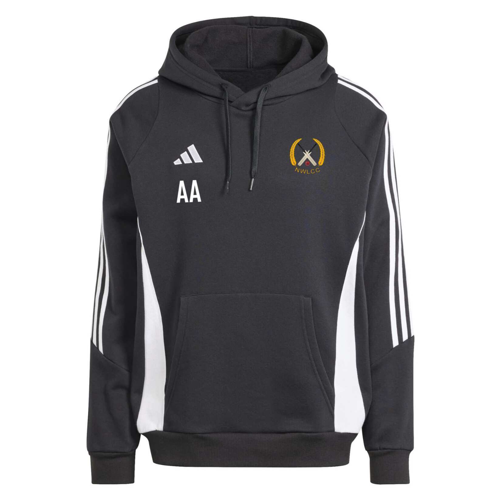 adidas Tiro 24 Sweat Hoodie - Black/White