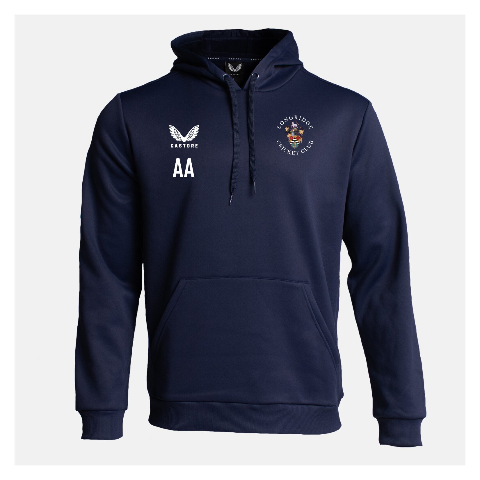 Castore Brushback Hoodie - Navy
