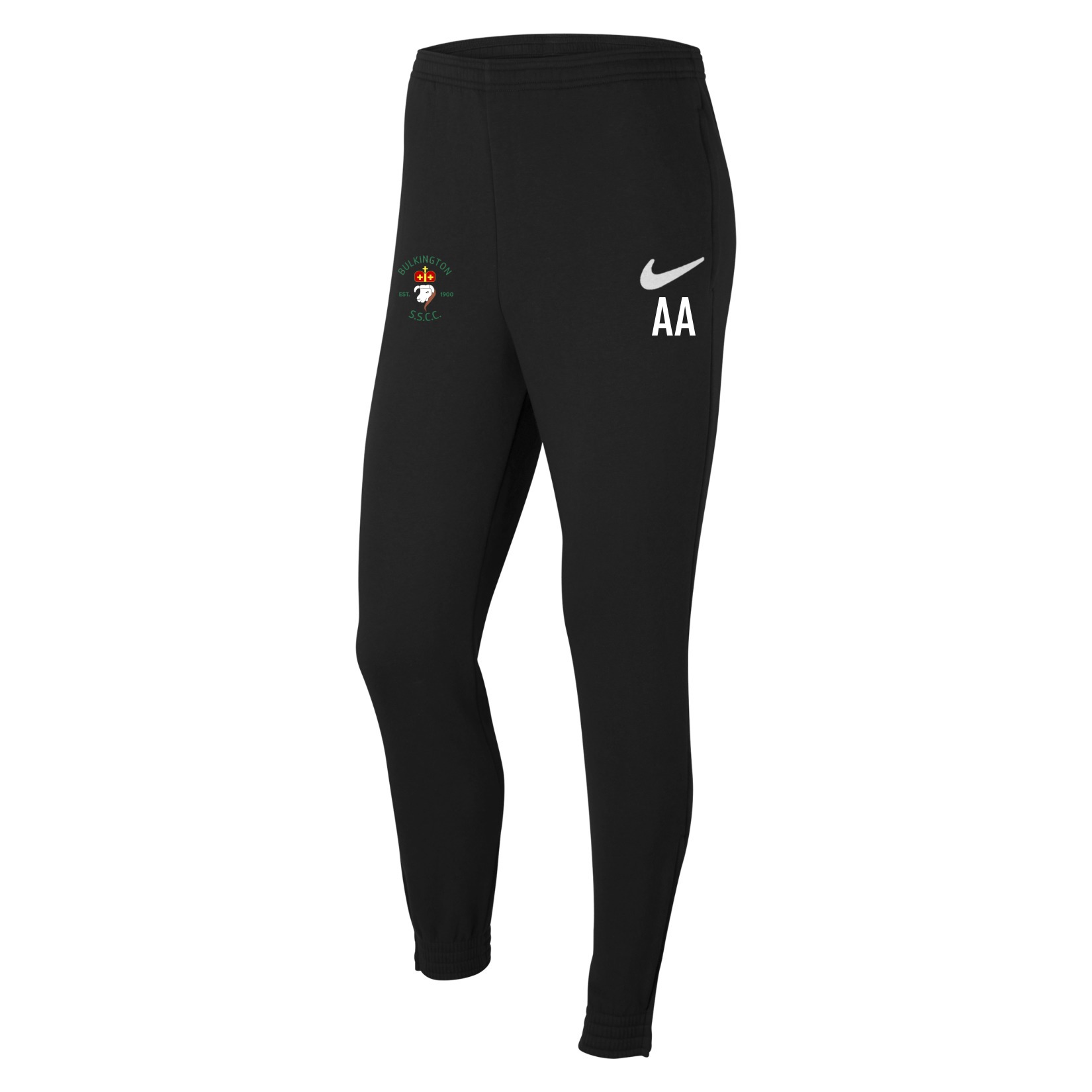 Nike Team Club 20 Fleece Pants (M) - Black/White/White