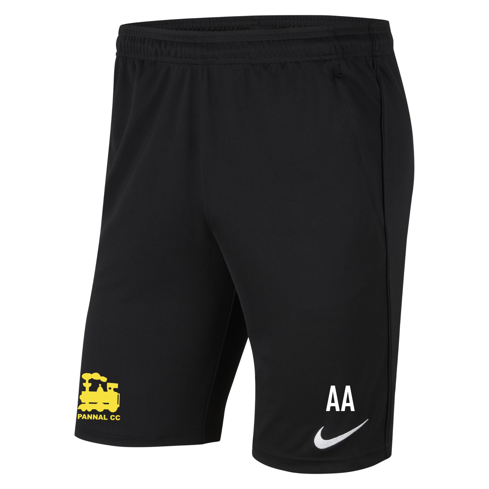 Nike Park 20 Pocketed Shorts (M) - Black/Black/White