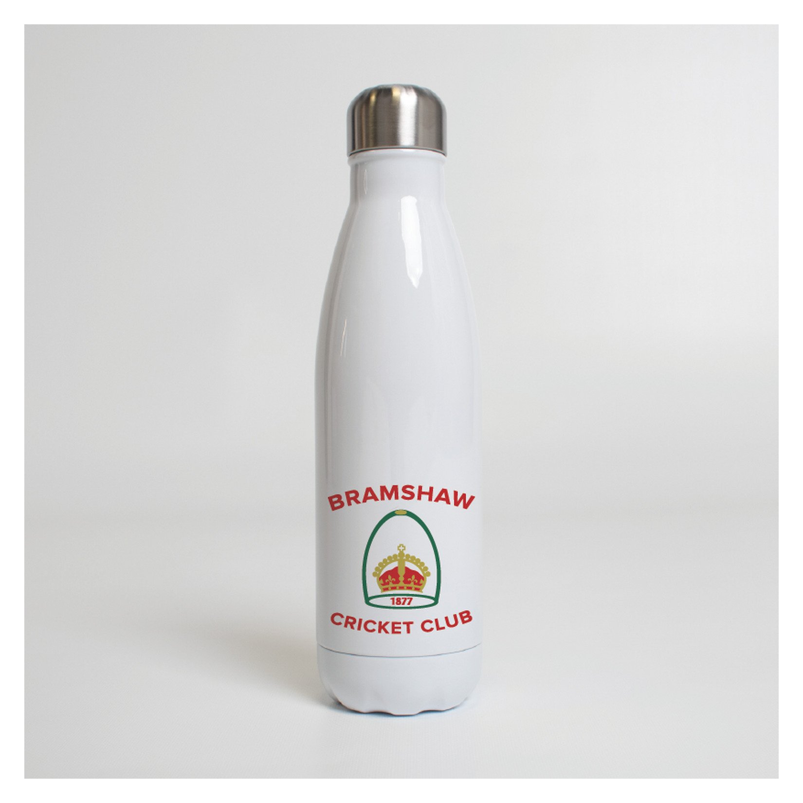 Kitlocker-Merchandise Premium Steel Water Bottle - White