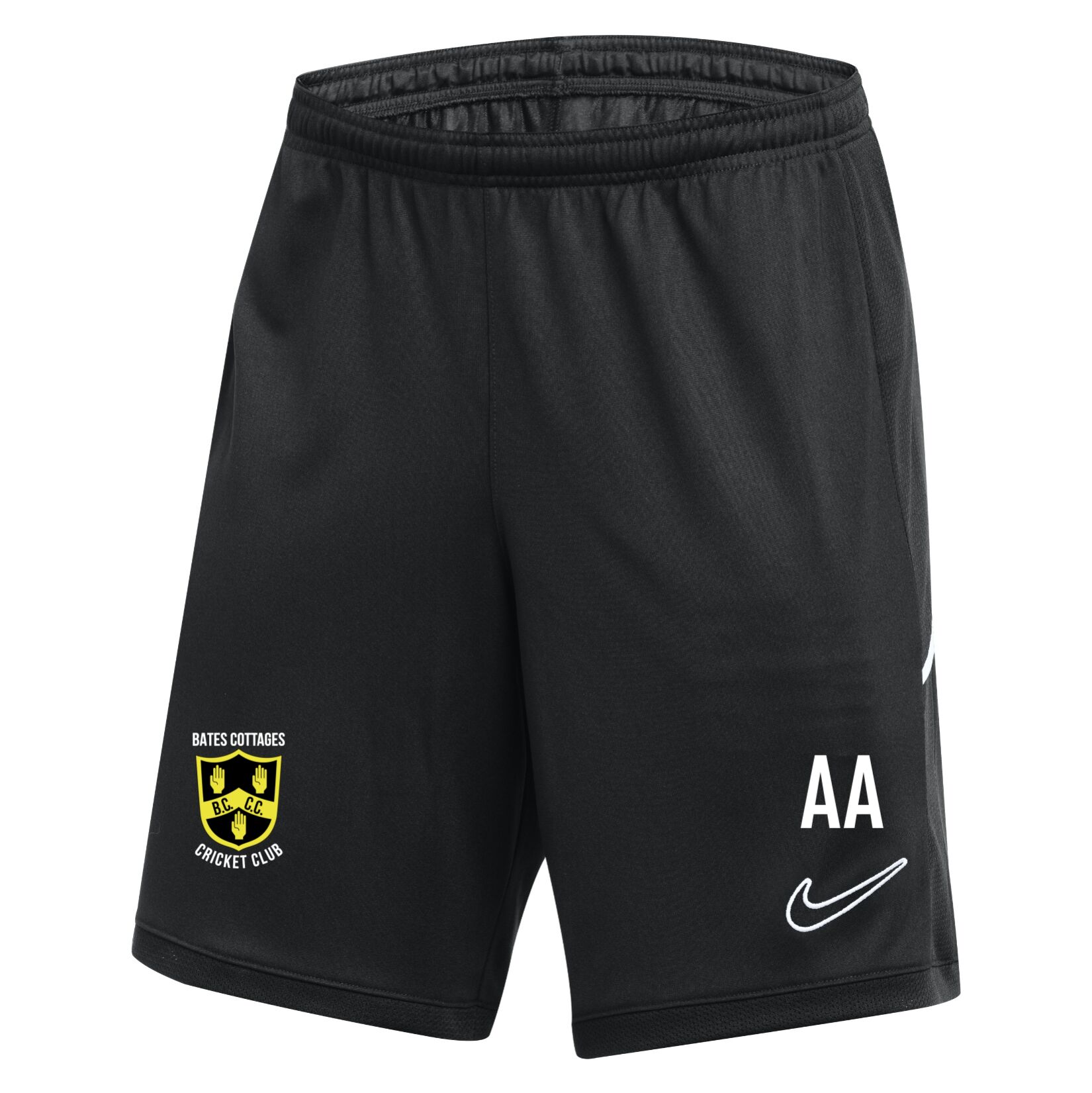 Nike Dri-FIT Academy 25 Shorts - Black/Black/White