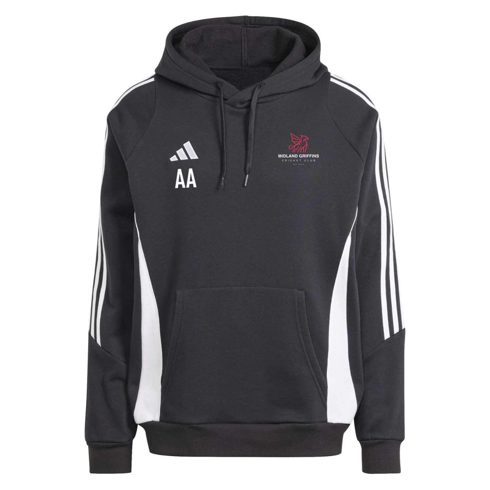 adidas Tiro 24 Sweat Hoodie - Black/White