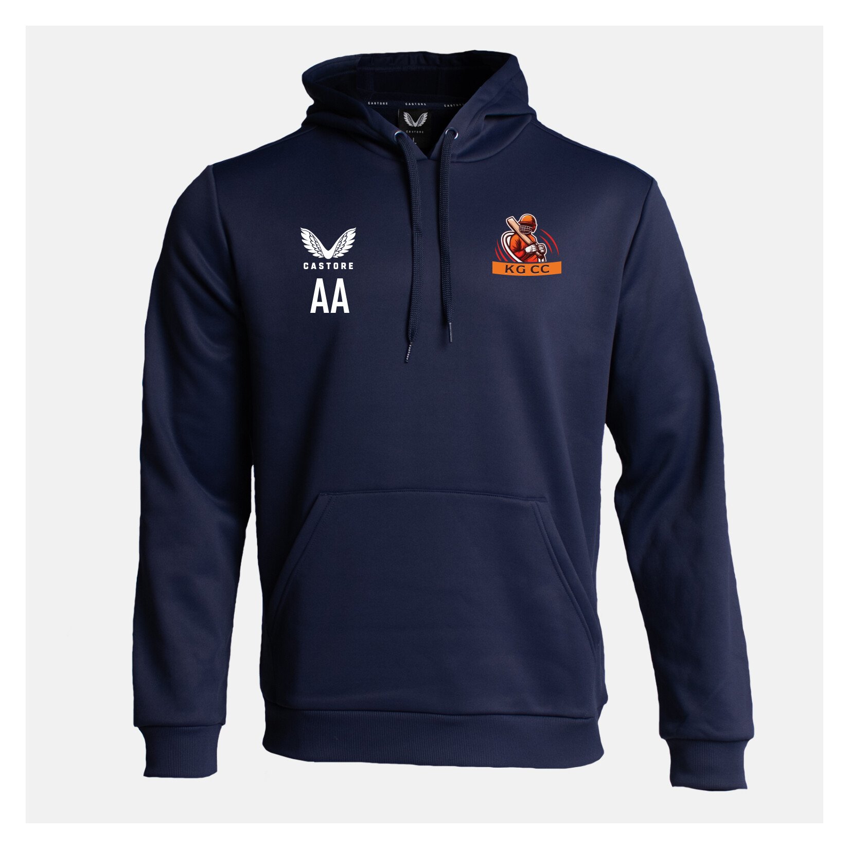 Castore Brushback Hoodie - Navy