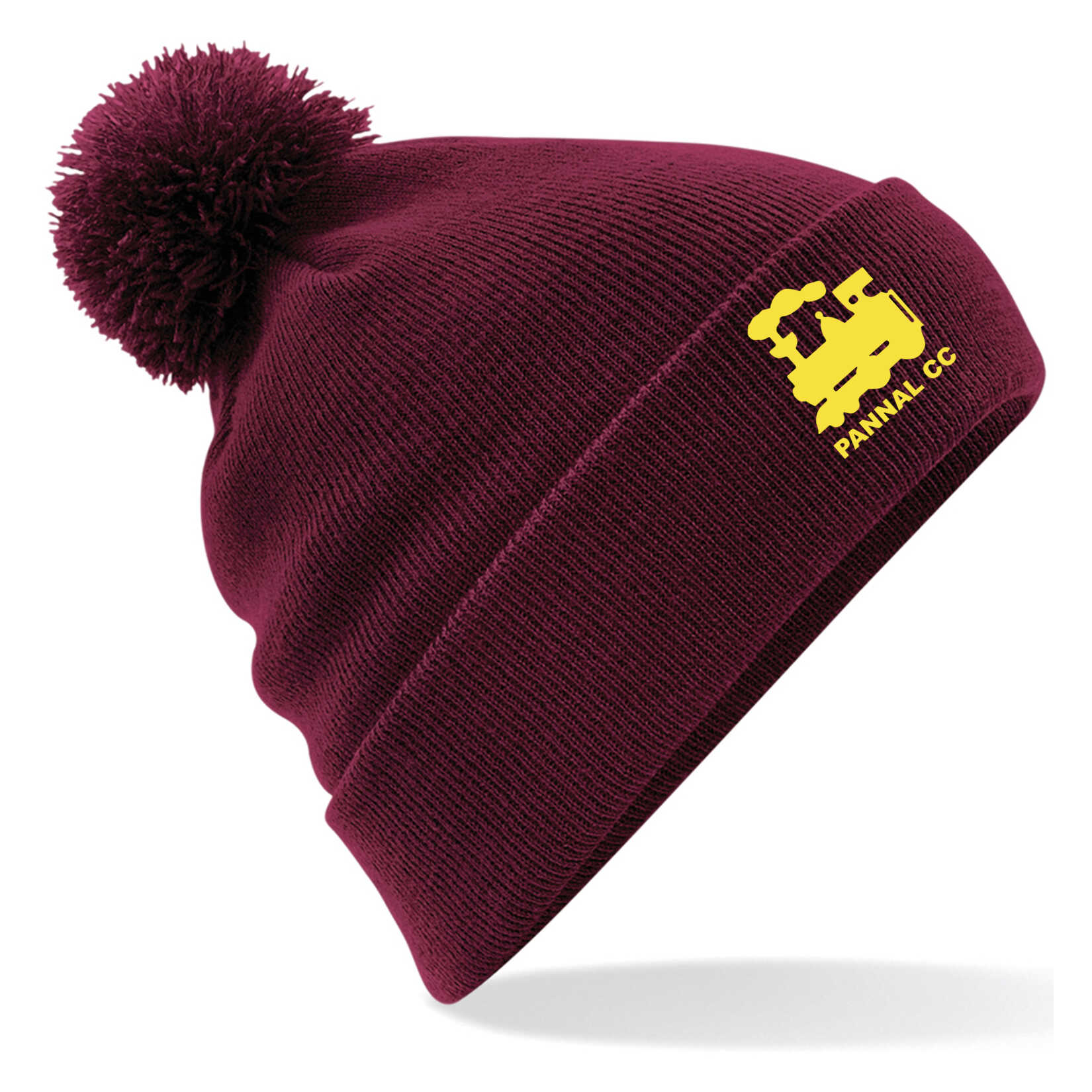 Original Pom Pom Beanie - Burgundy