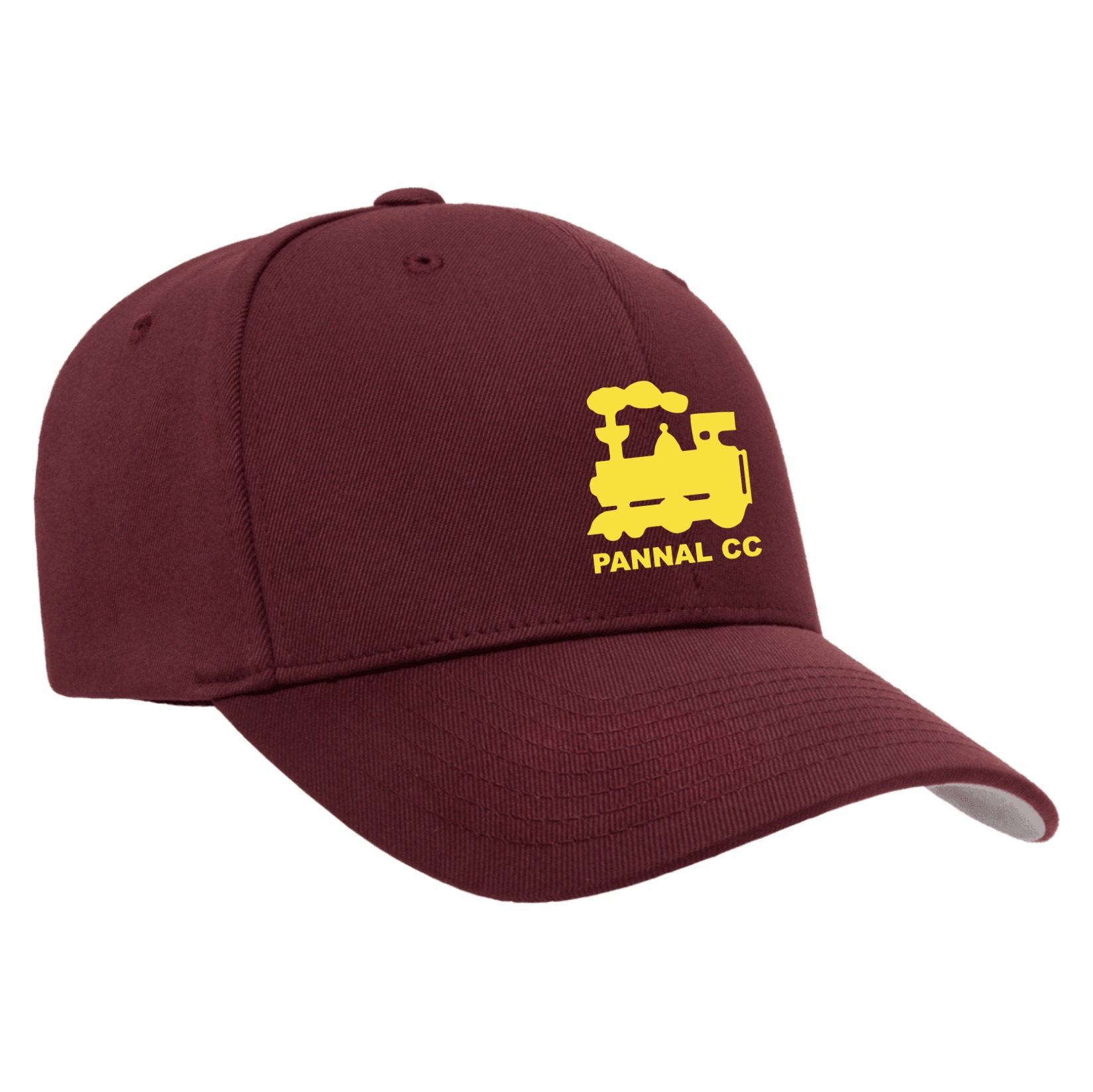 Ralawise Flexfit Woolly Combed Baseball Cap - Maroon