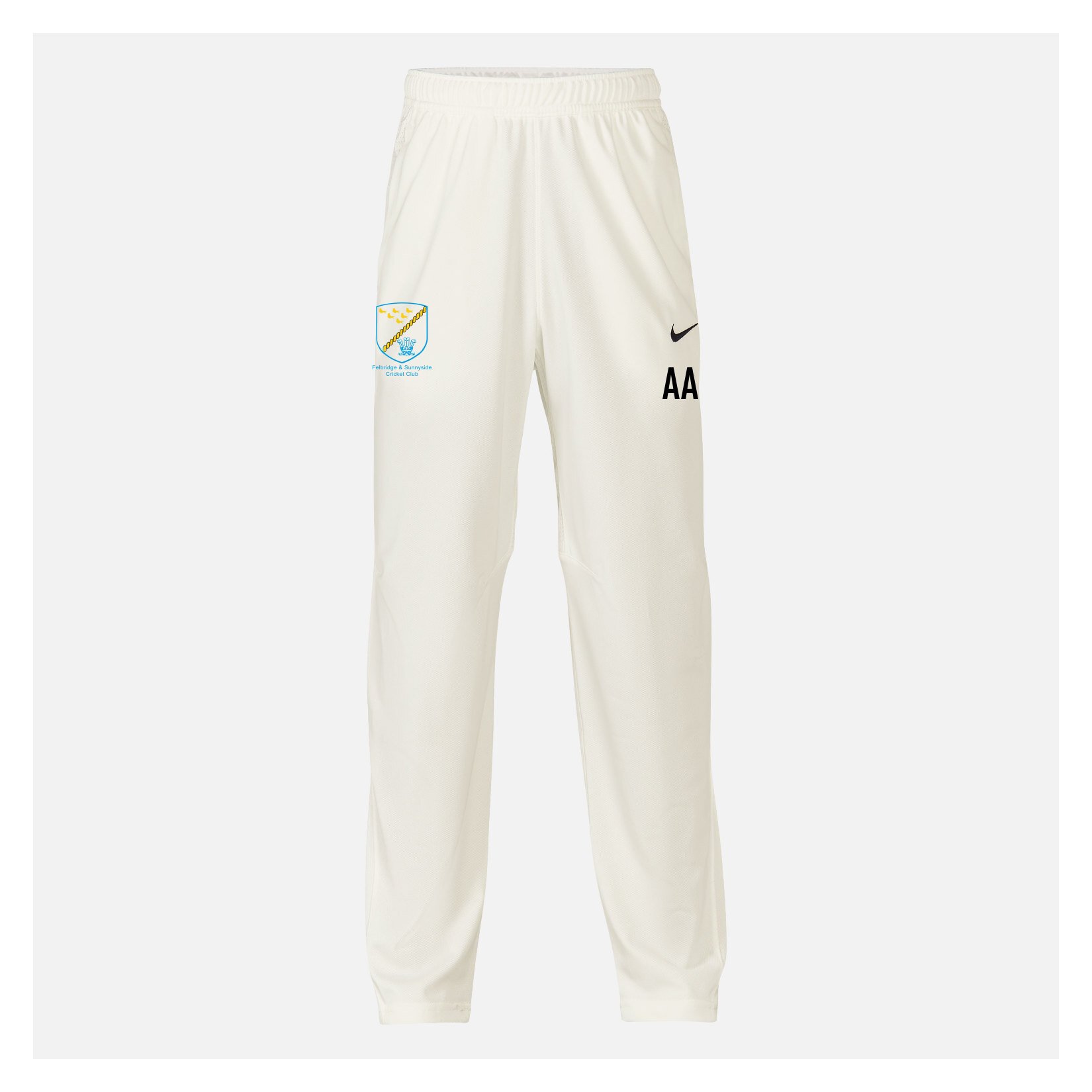 Zelus-Nike Cricket Game Pant - Sail/Obsidian
