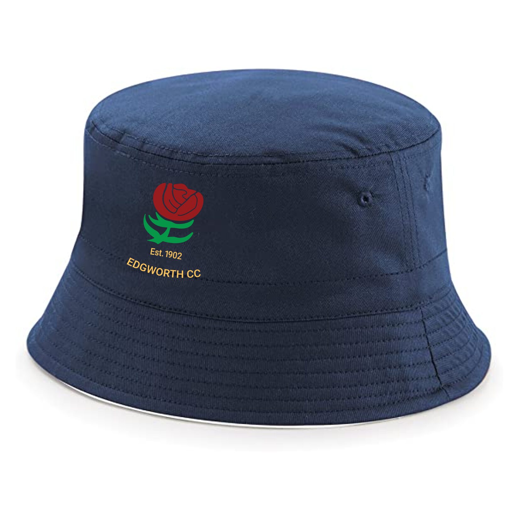 Prestige Reversible Bucket Hat - French Navy/White