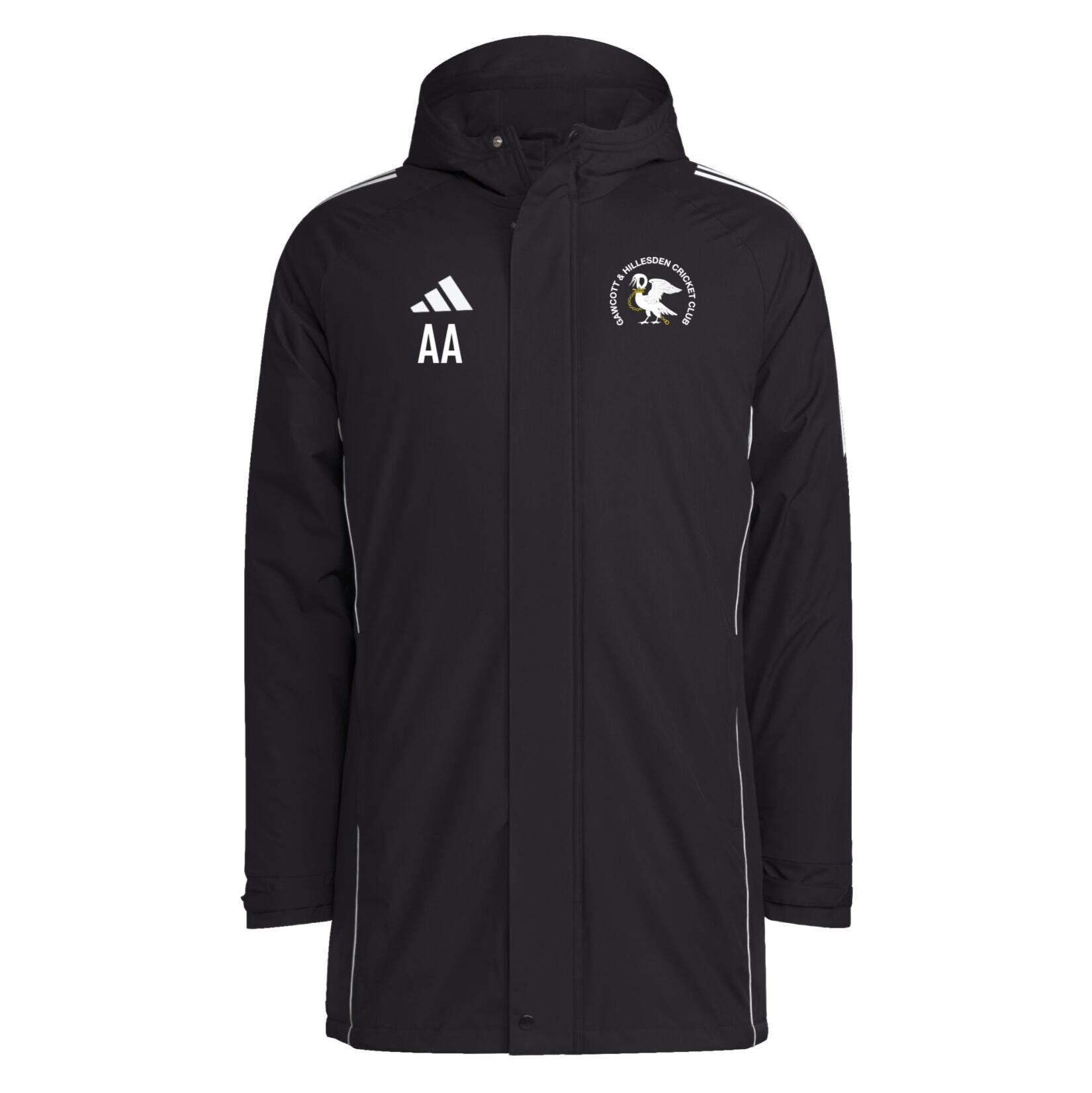 adidas Tiro 24 Stadium Parka - Black/White