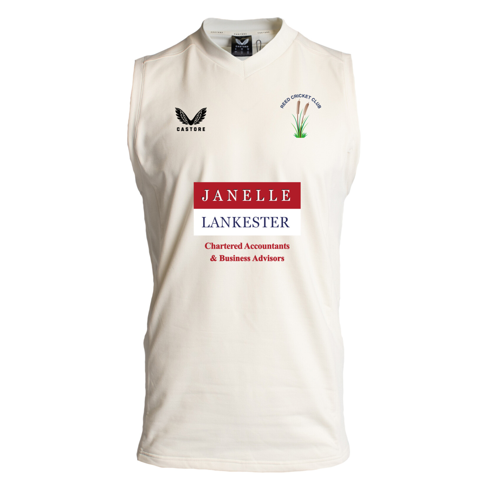 Castore Cricket Vest - Cream