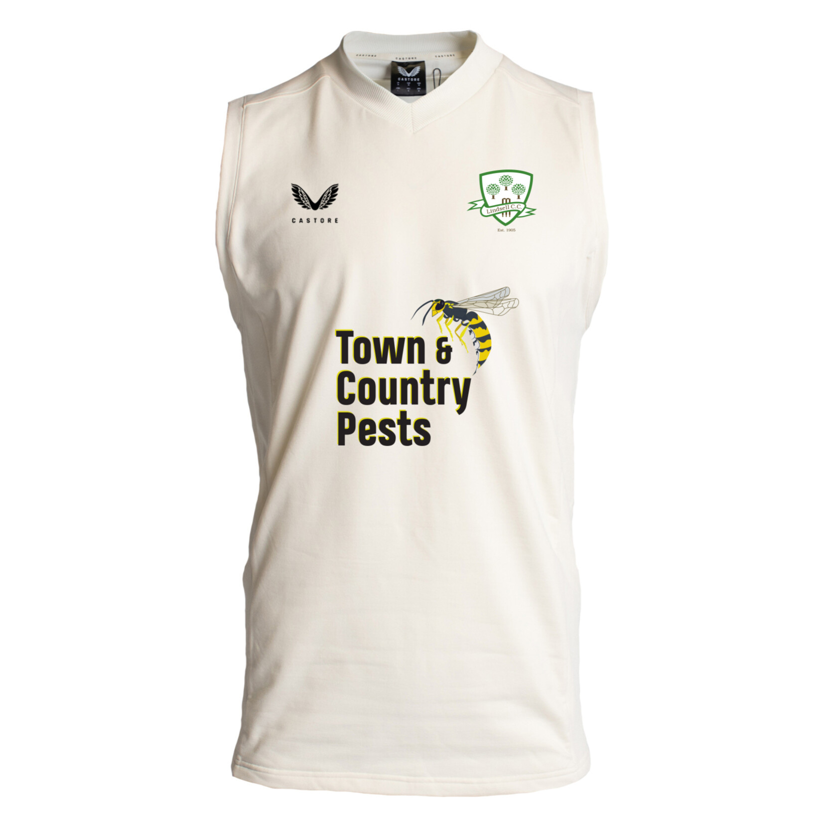 Castore Cricket Vest (W) - Cream/Black