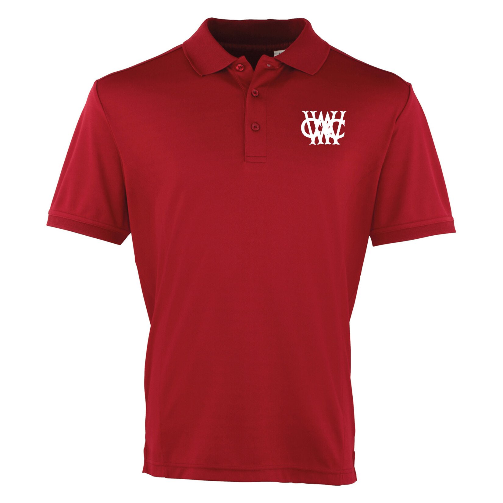 Ralawise Coolchecker pique polo - Burgundy