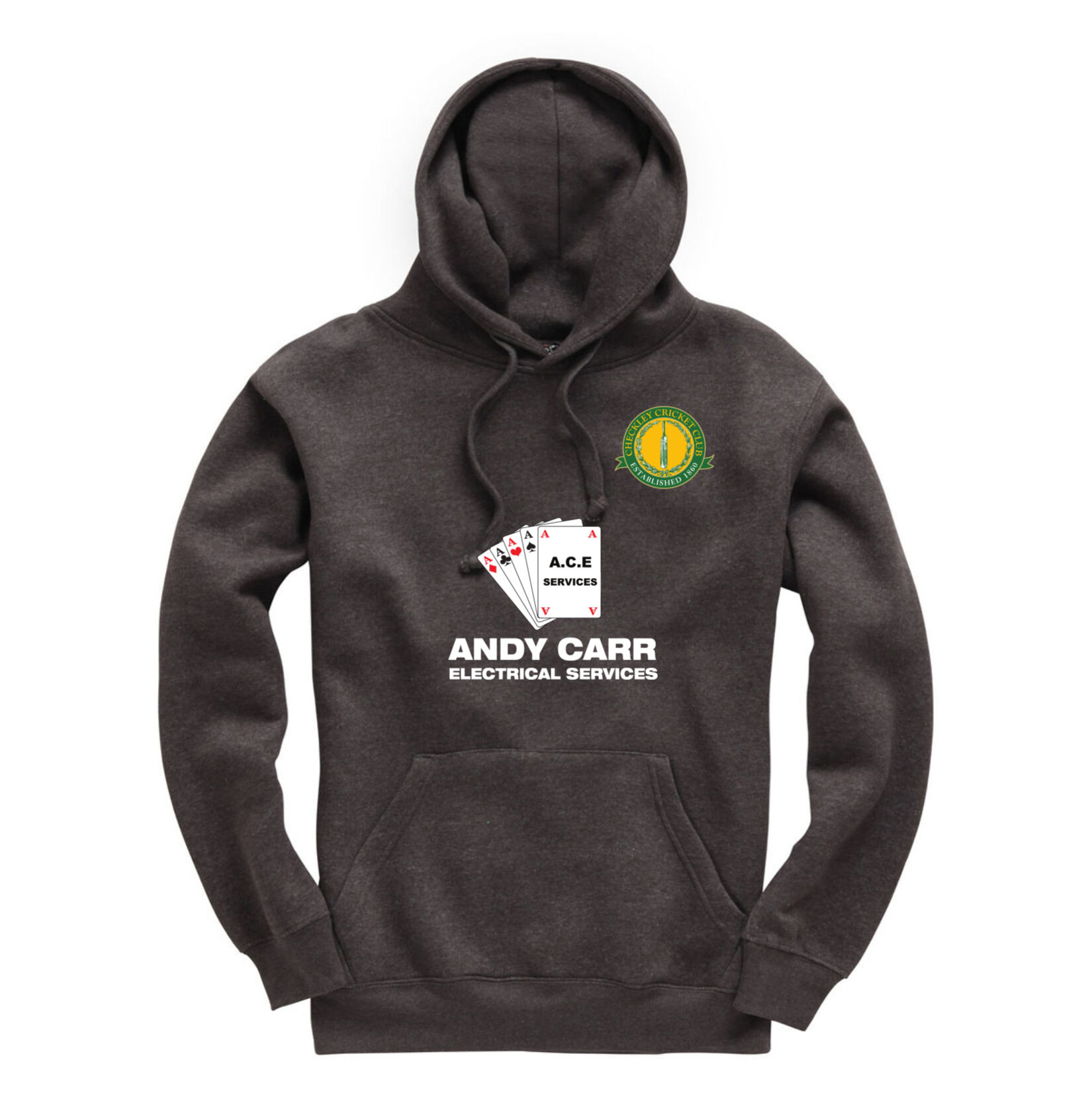 Cottonridge Heavyweight OH Hoodie - Black Melange