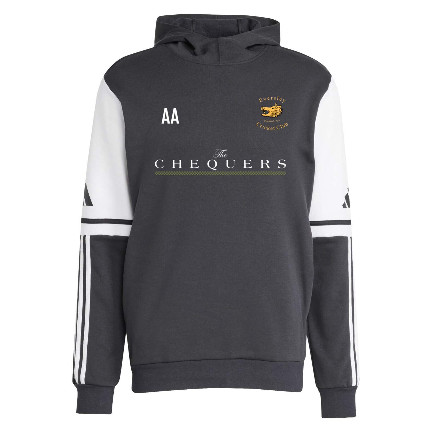 adidas Squadra 25 Sweat Hoody - Black/White