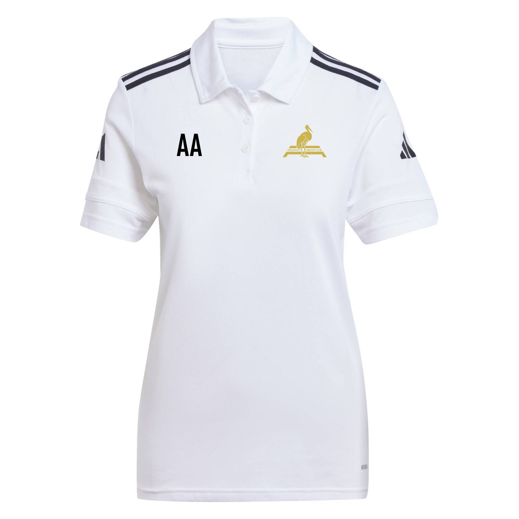 adidas Squadra 25 Cotton Polo (W) - White/Black