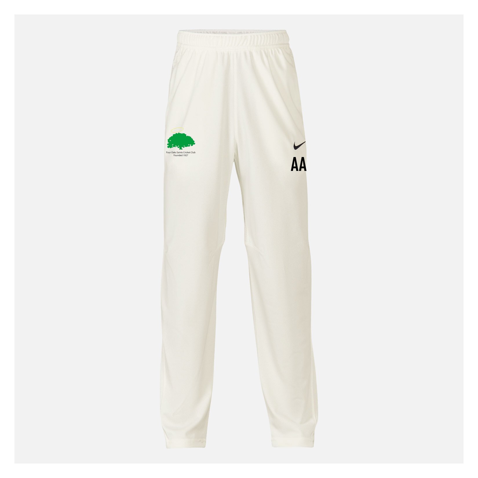 Zelus-Nike Cricket Game Pant - Sail/Obsidian
