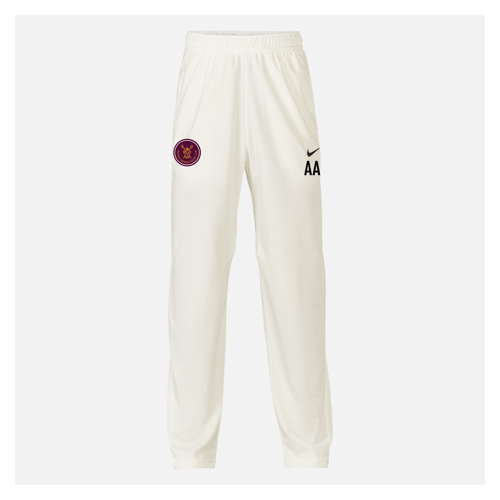 Zelus-Nike Cricket Game Pant - Sail/Obsidian