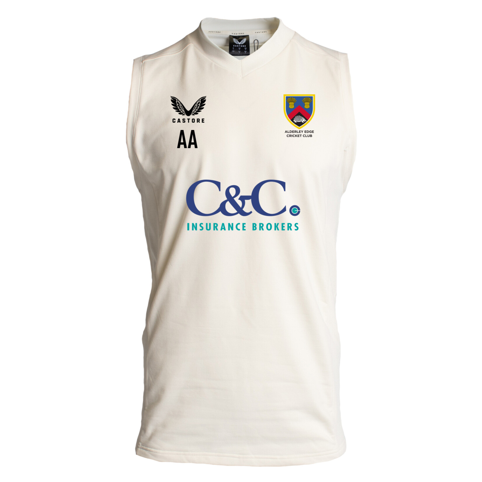 Castore Cricket Vest - Cream