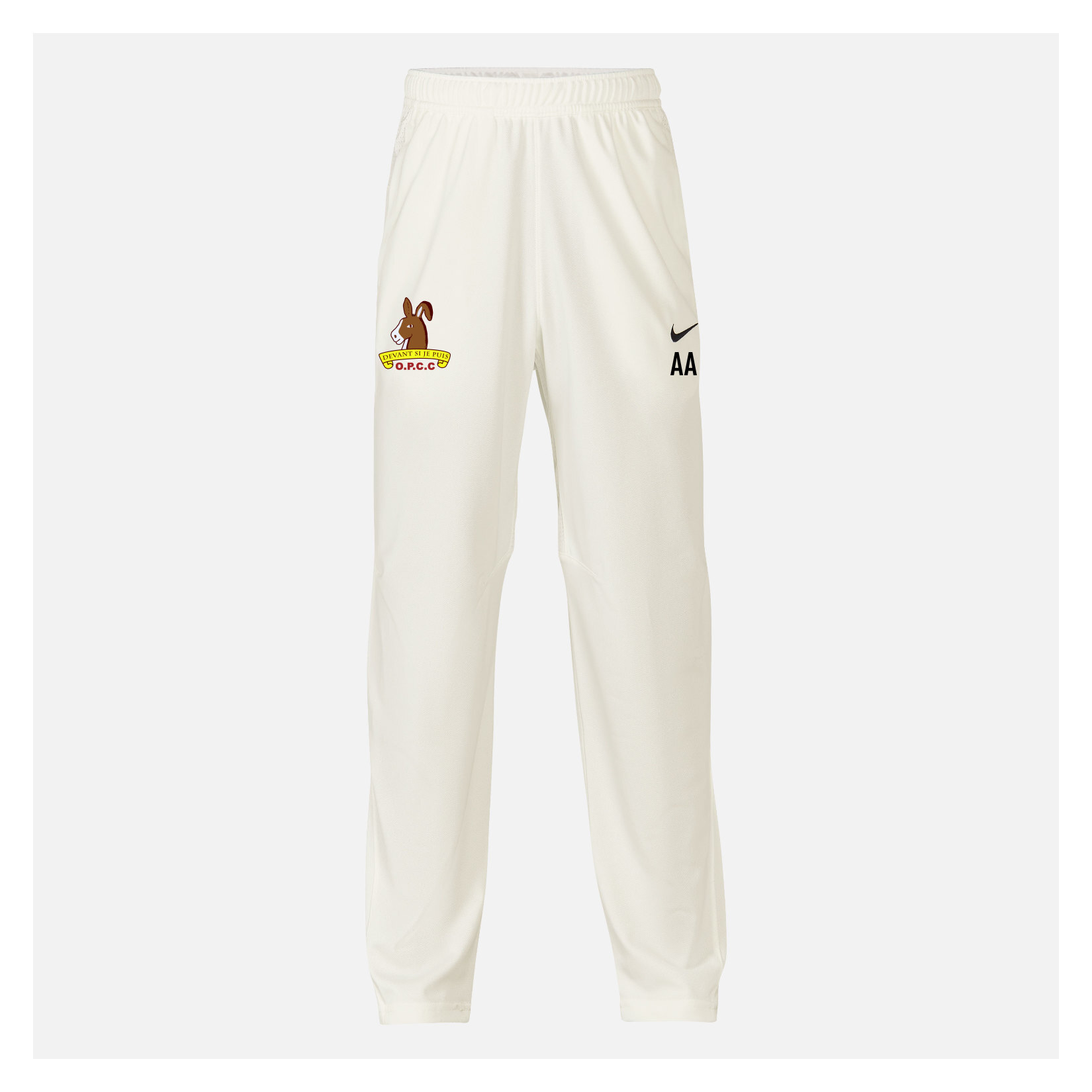 Zelus-Nike Cricket Game Pant - Sail/Obsidian