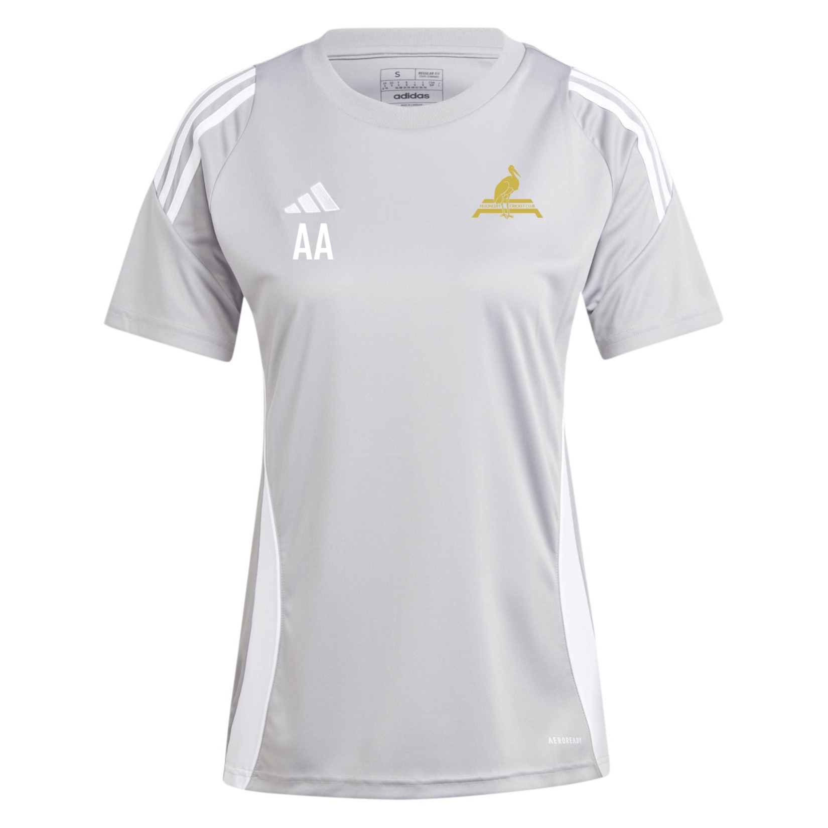 adidas Tiro 24 Jersey (W) - team mid grey/white