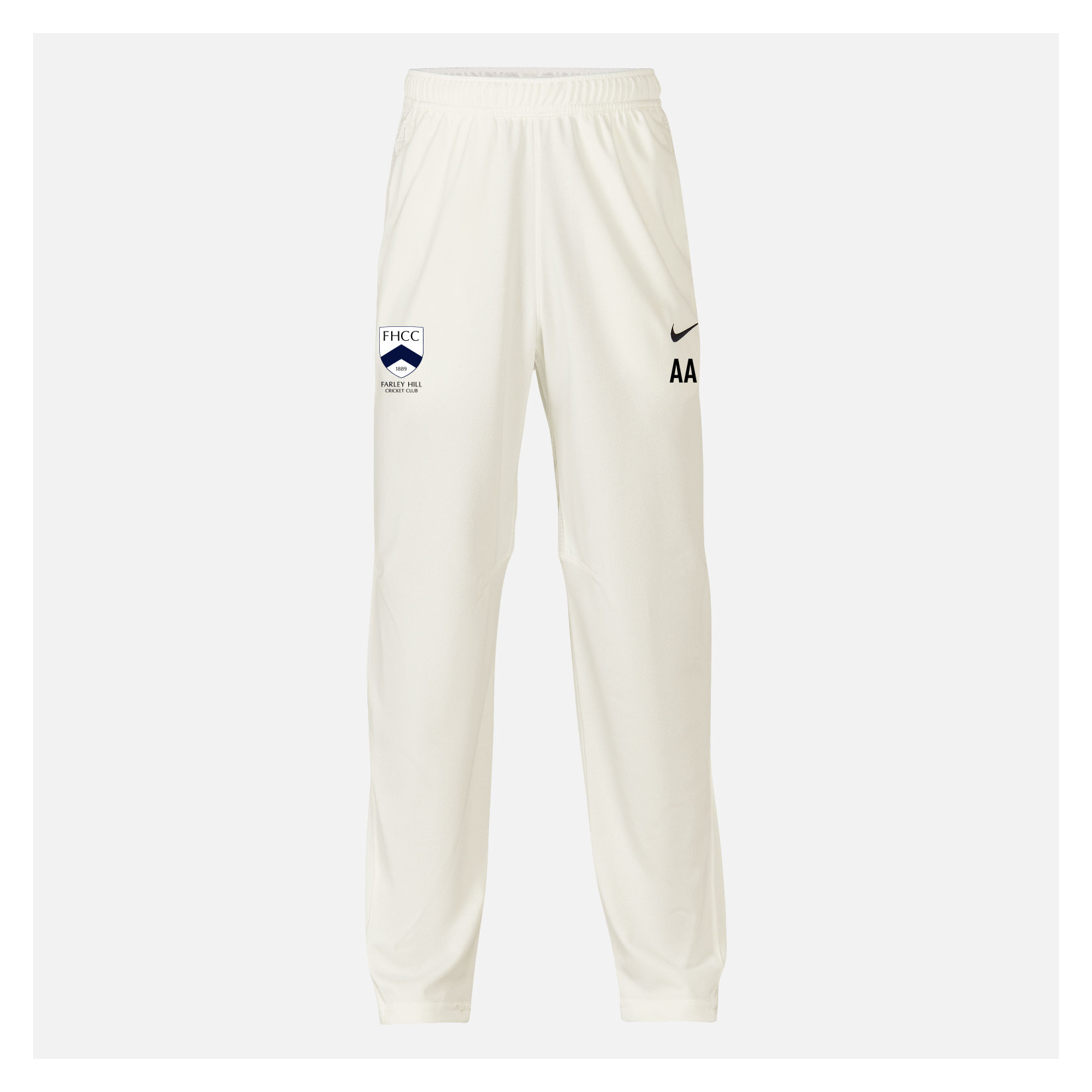 Zelus-Nike Cricket Game Pant - Sail/Obsidian