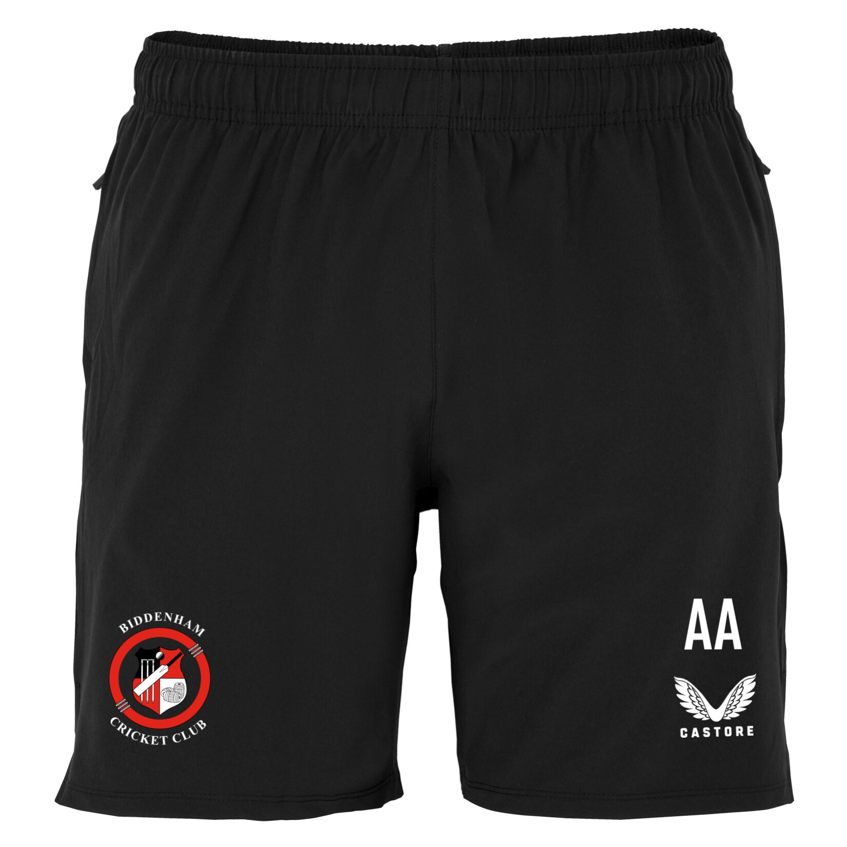 Castore Woven Training Short (Zip Pockets) - Black