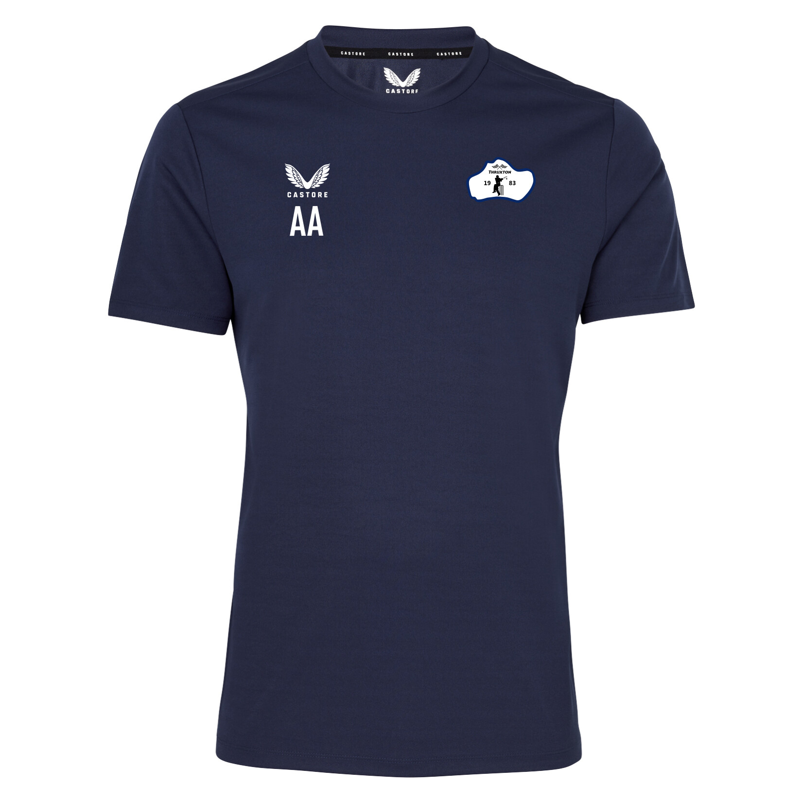 Castore Short Sleeve Training T-Shirt - Navy