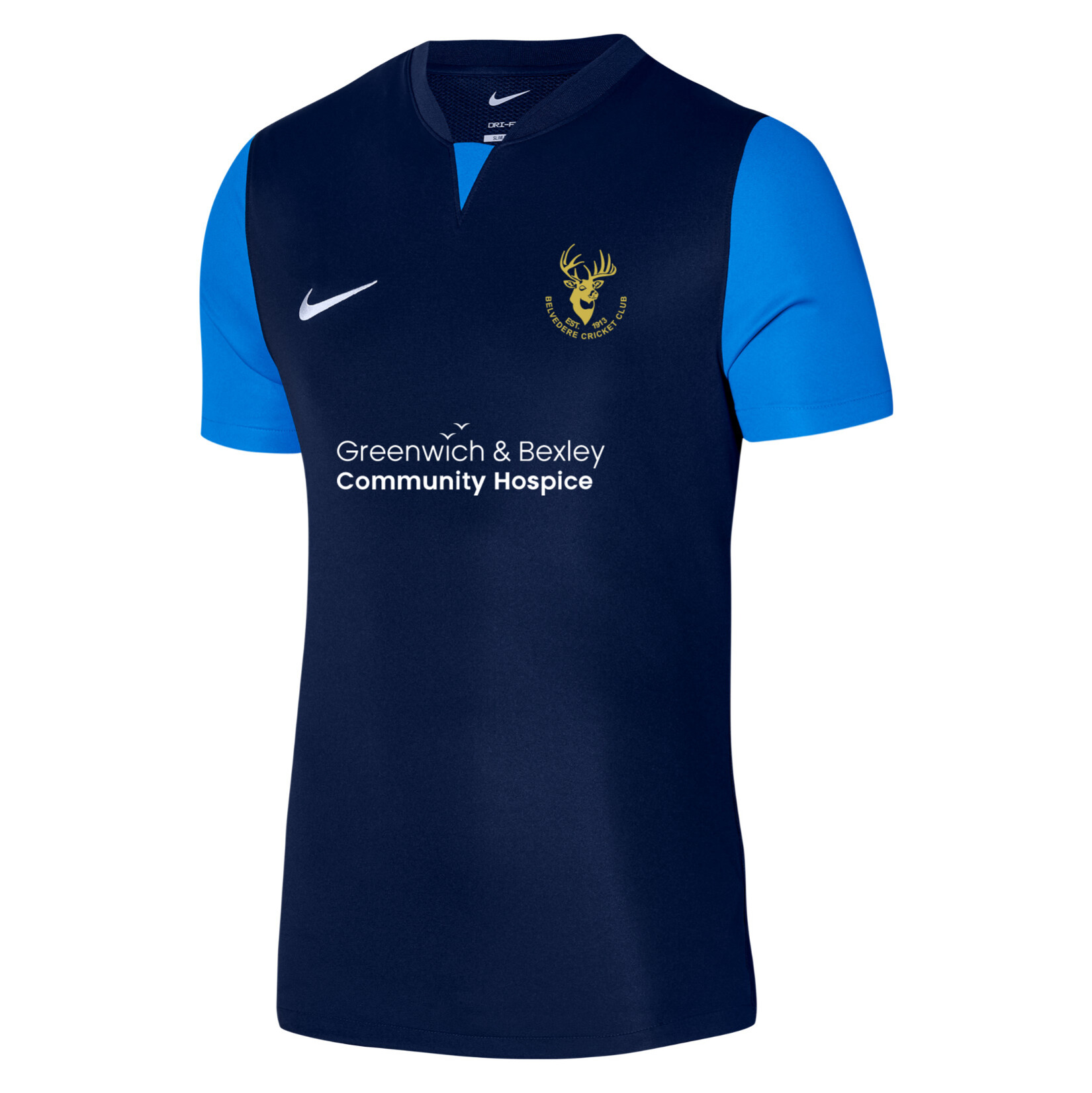 Nike Dri-FIT Trophy 5 Jersey - Midnight Navy/Photo Blue/White