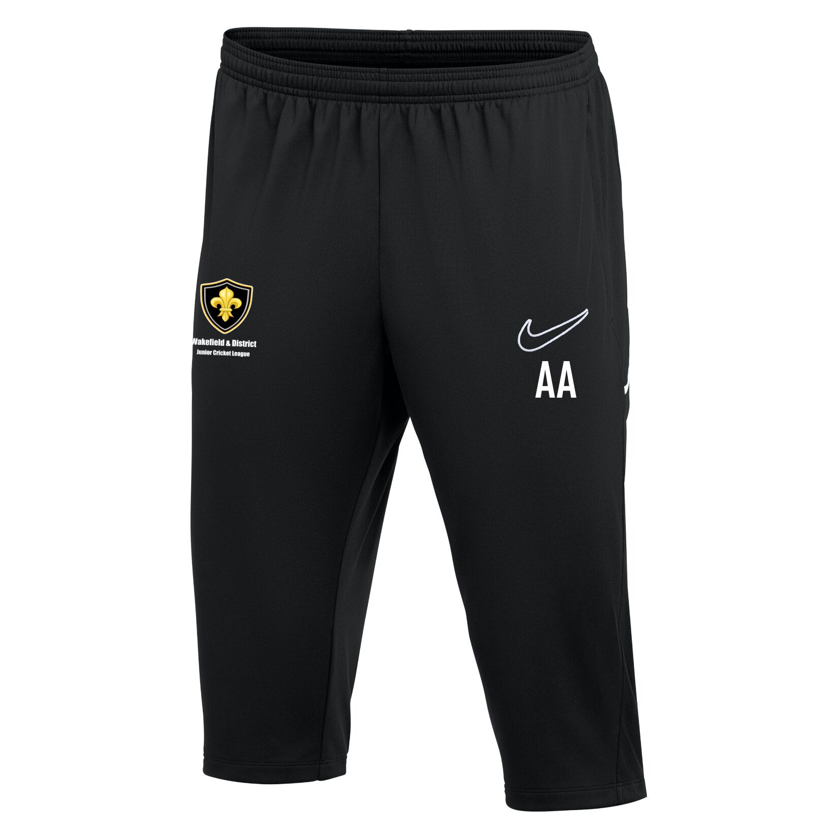 Nike Dri-FIT Academy 25 3/4 Pants - Black/Black/White