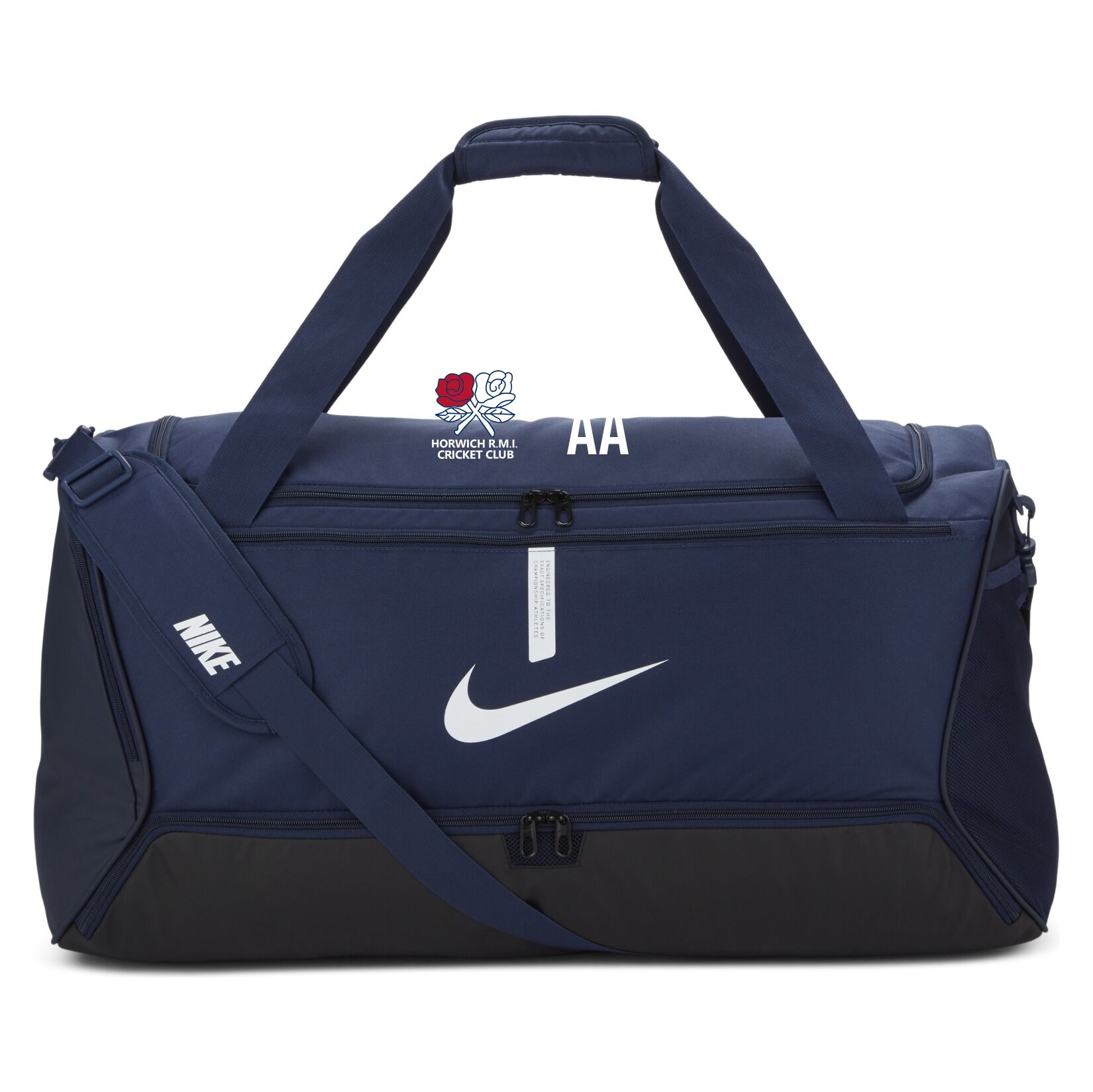 Nike Academy Team Duffel Bag (Large) - Midnight Navy/Black/White