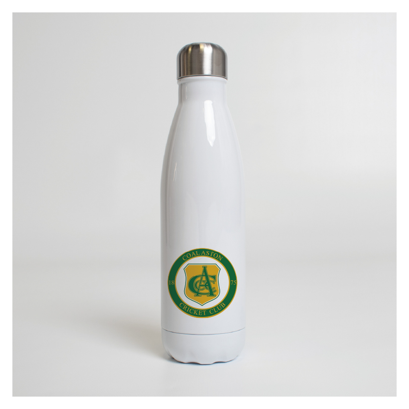 Kitlocker-Merchandise Premium Steel Water Bottle - White