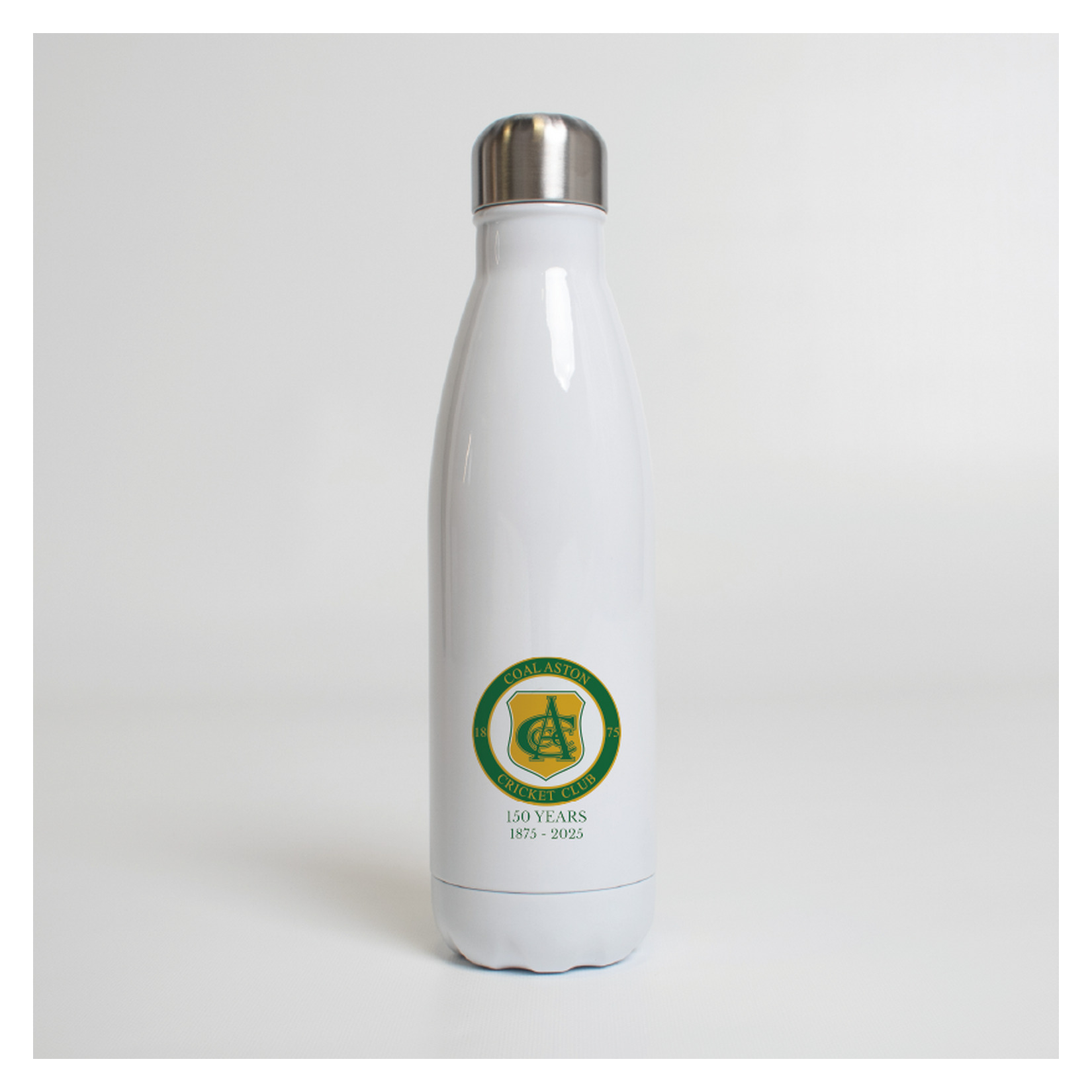 Kitlocker-Merchandise Premium Steel Water Bottle - White
