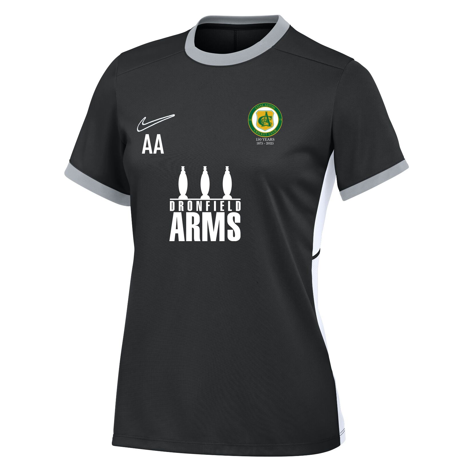 Nike Academy 25 Short-Sleeve Training Top (W) - Black/White/White