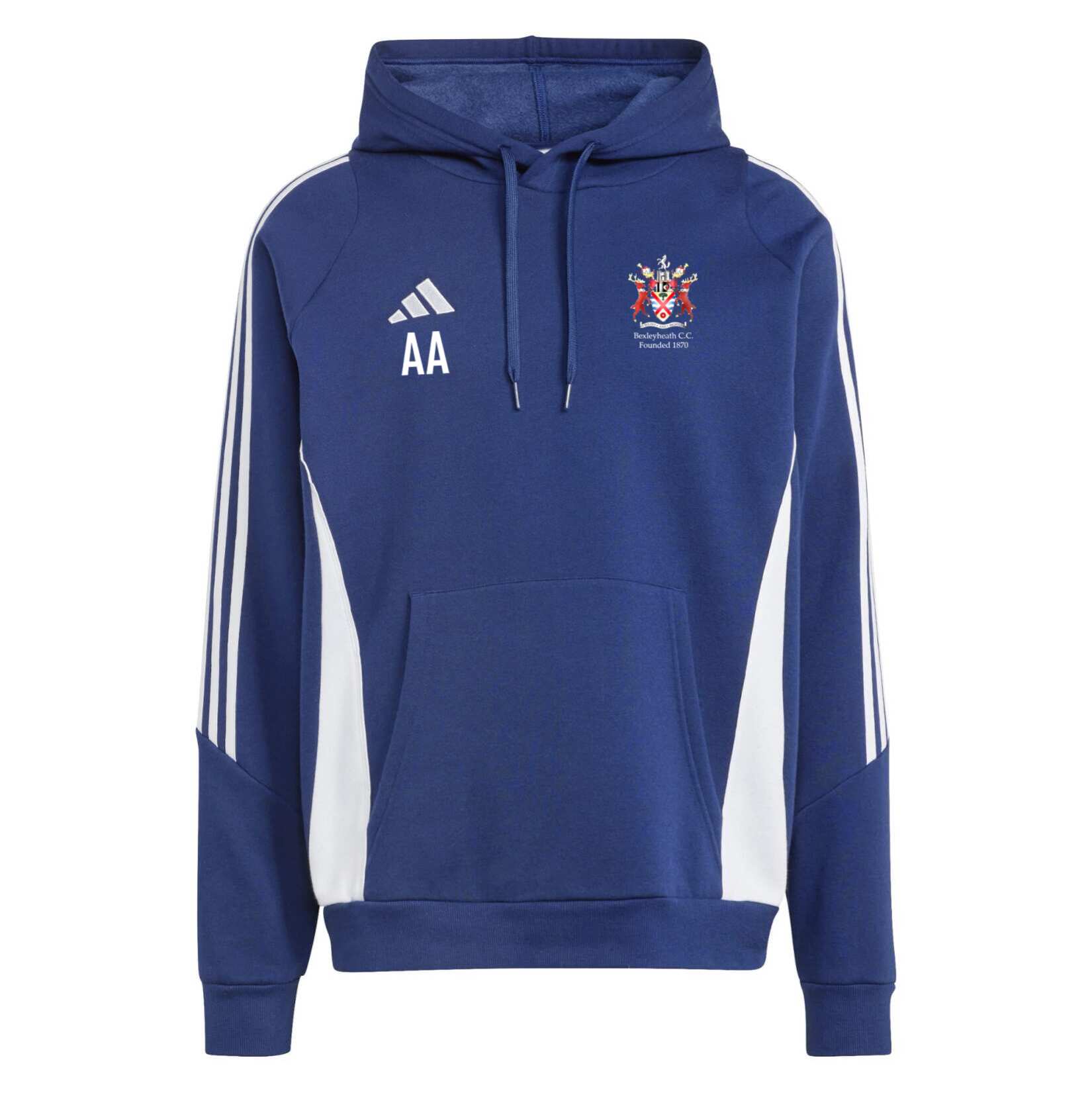adidas Tiro 24 Sweat Hoodie - Team navy blue/White