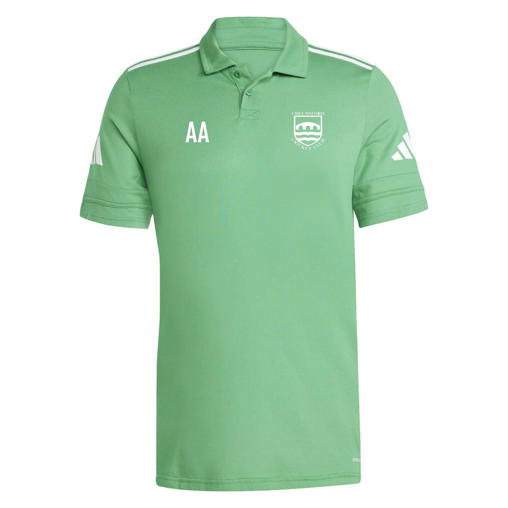 adidas Squadra 25 Cotton Polo - Team Green/White