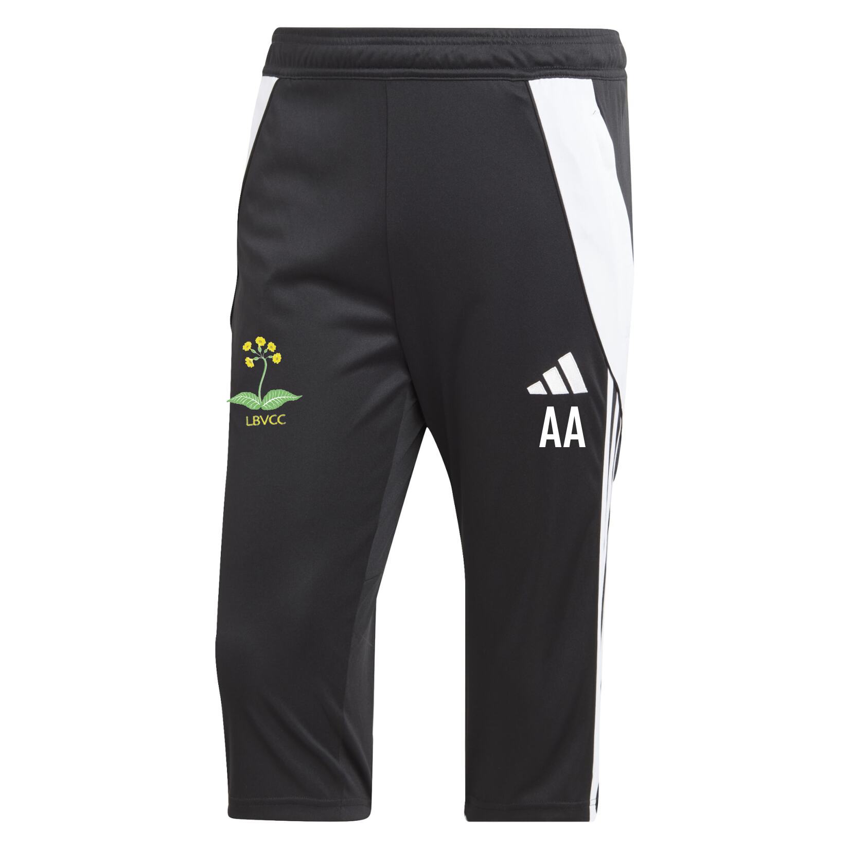 adidas Tiro 24 3/4 Joggers - Black/white