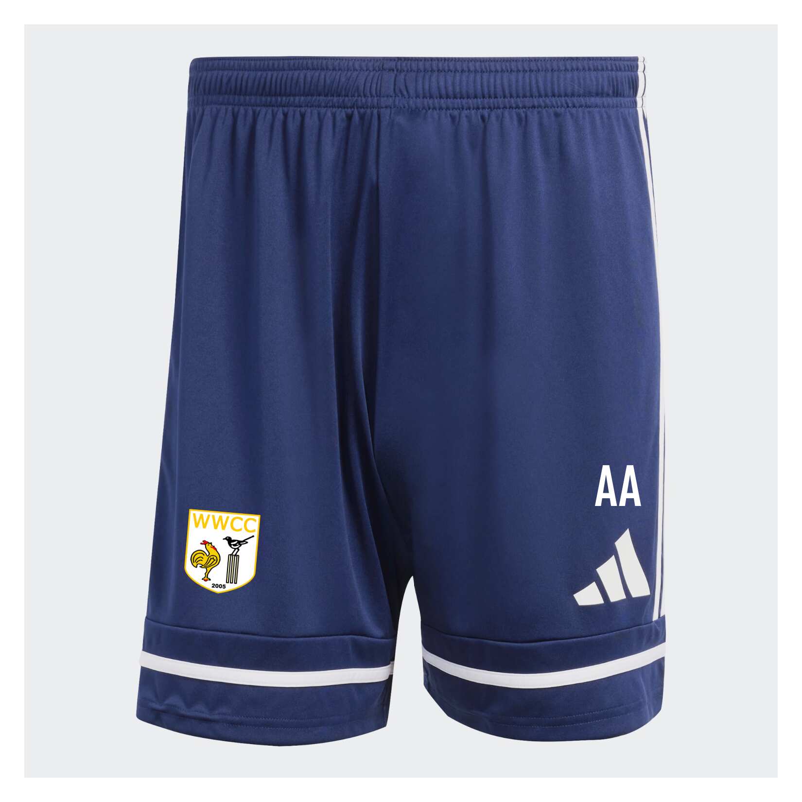 adidas Squadra 25 Shorts - Team Navy Blue/Team Navy Blue/White