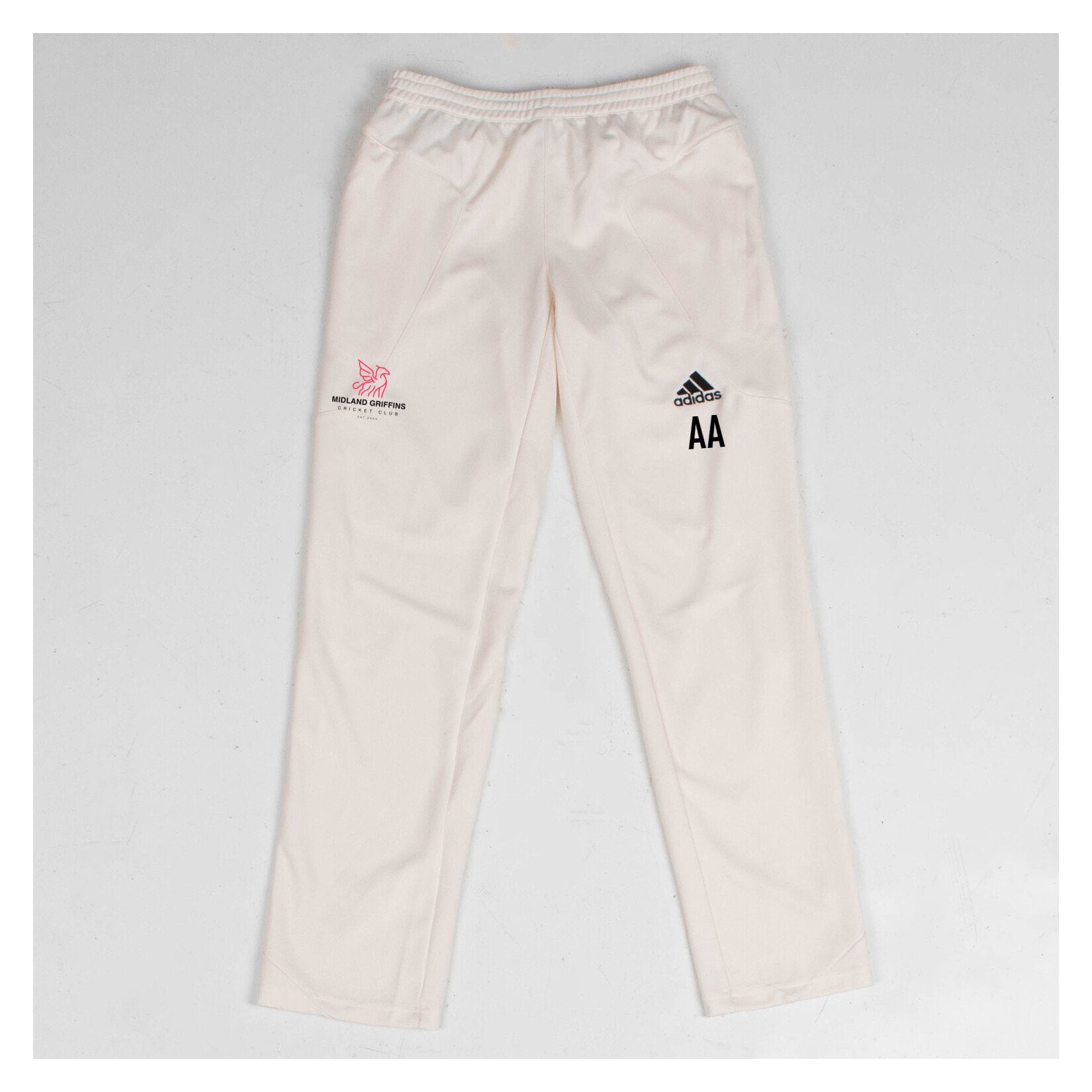 adidas-SS Elite Cricket Pant - Chalk