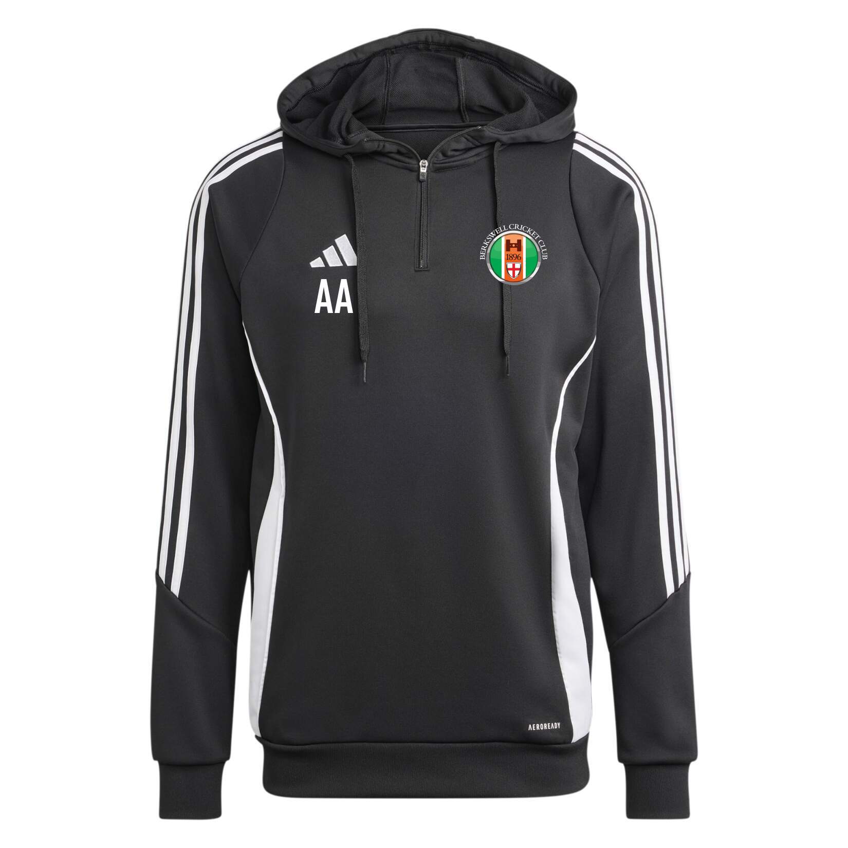 adidas Tiro 24 Training Hoodie - Black/White