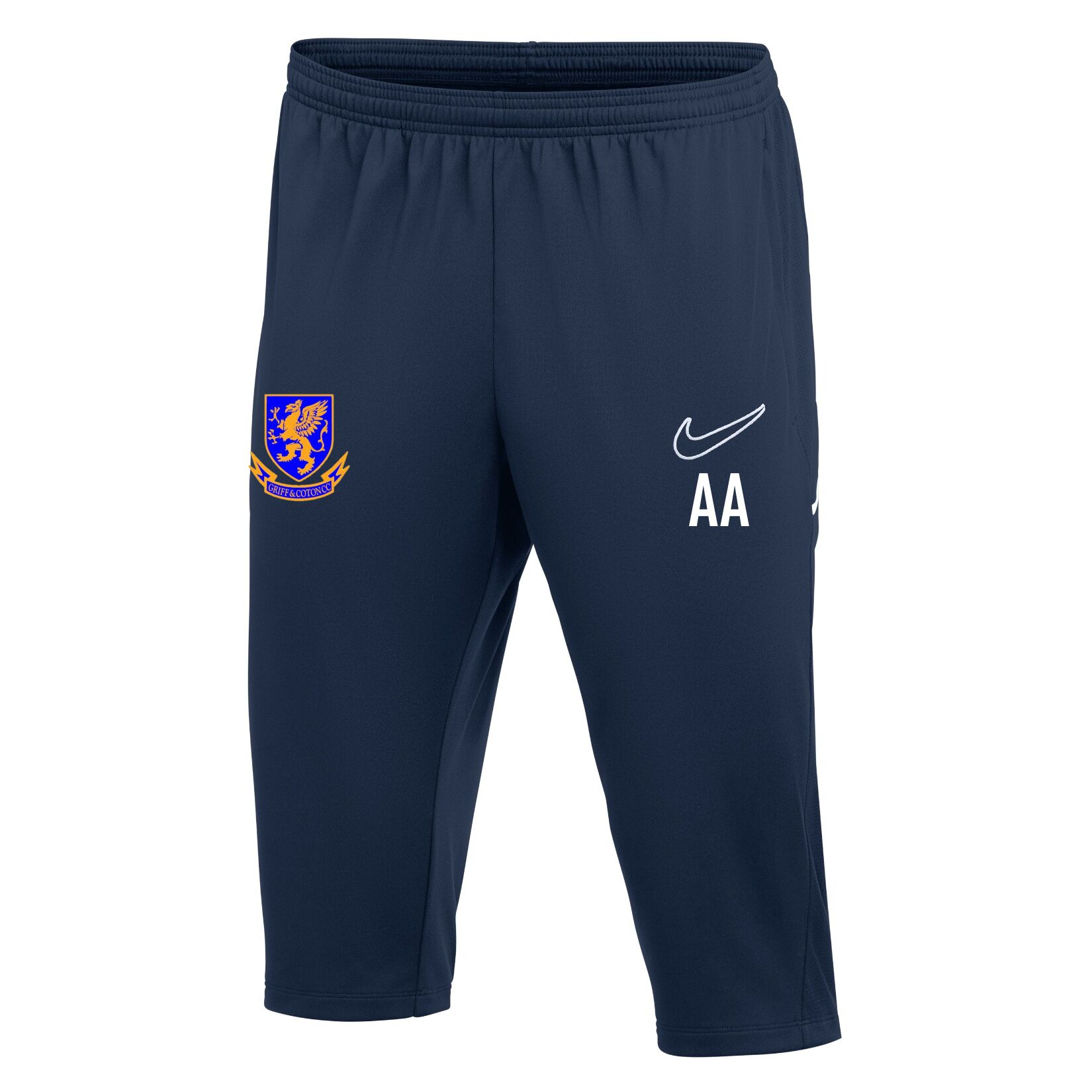 Nike Dri-FIT Academy 25 3/4 Pants - Obsidian/Obsidian/White