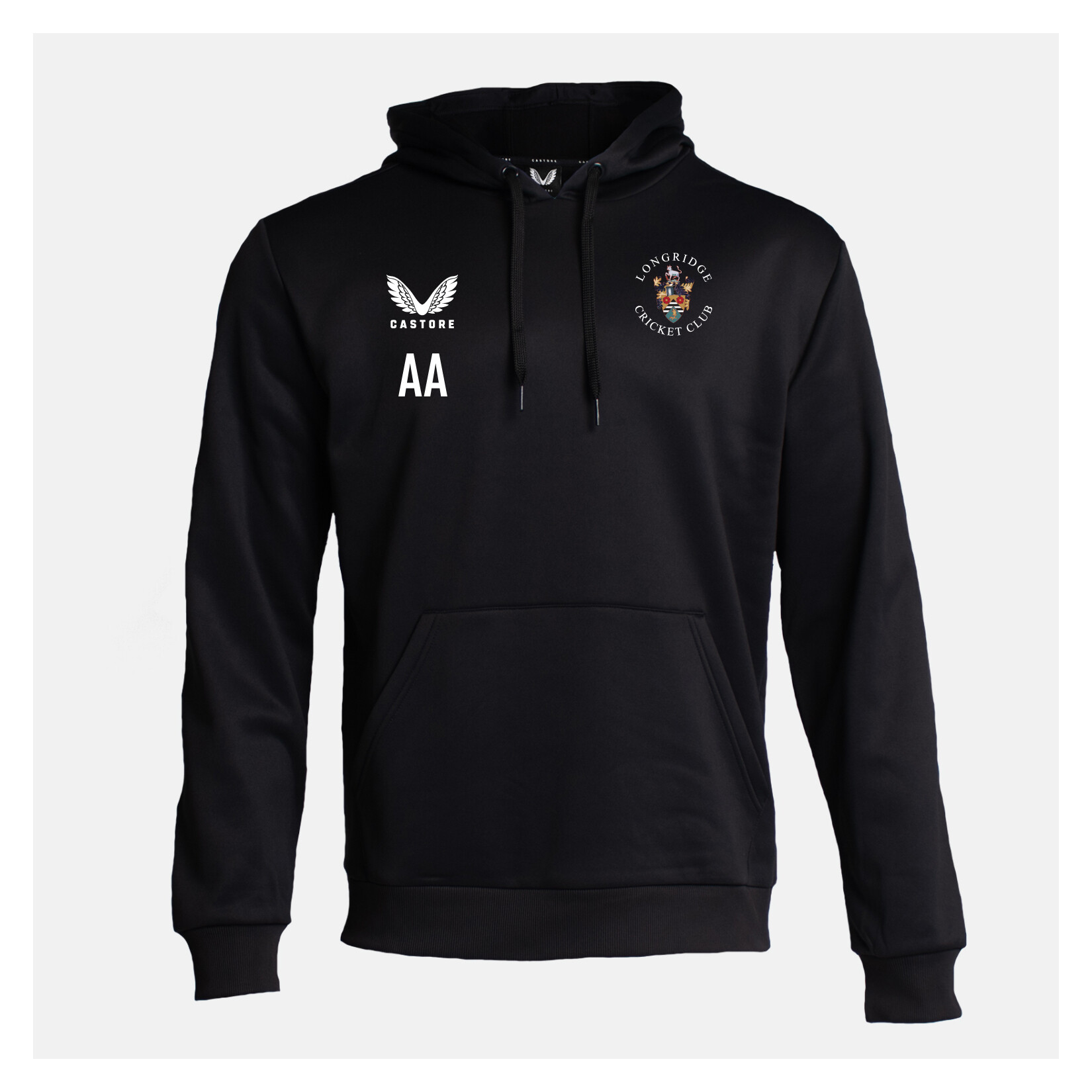 Castore Brushback Hoodie (W) - CAVIAR