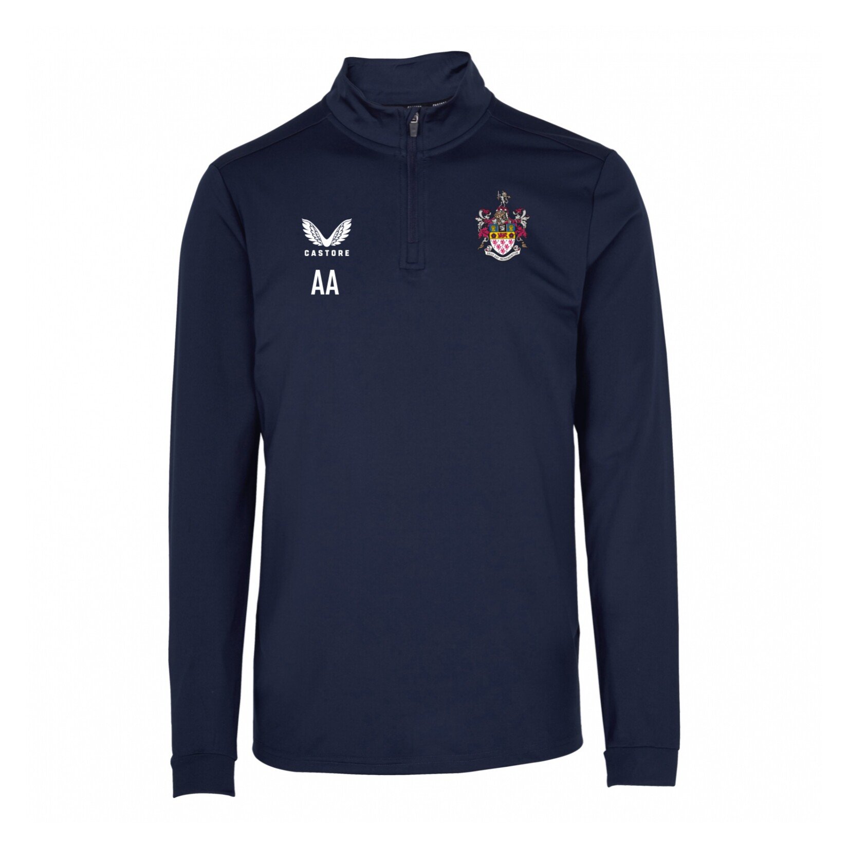 Castore Quarter Zip Midlayer - Navy