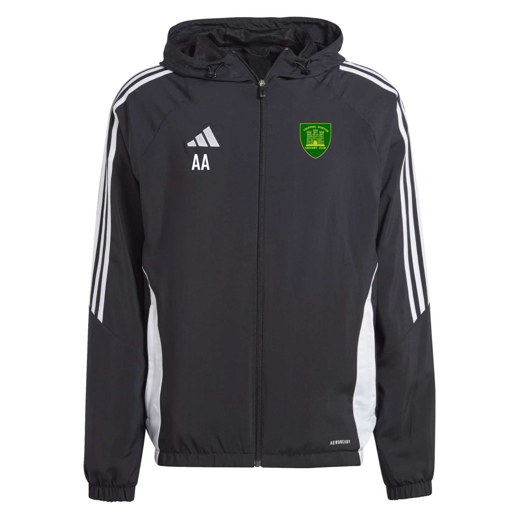 adidas Tiro 24 Windbreaker - black/white
