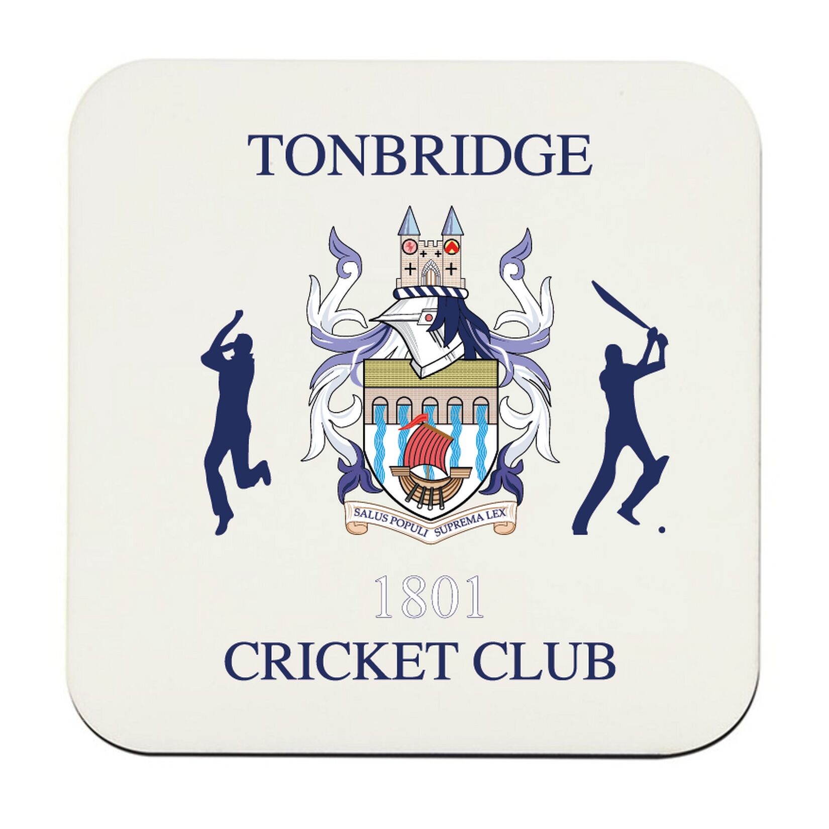 Kitlocker-Merchandise Coaster - White