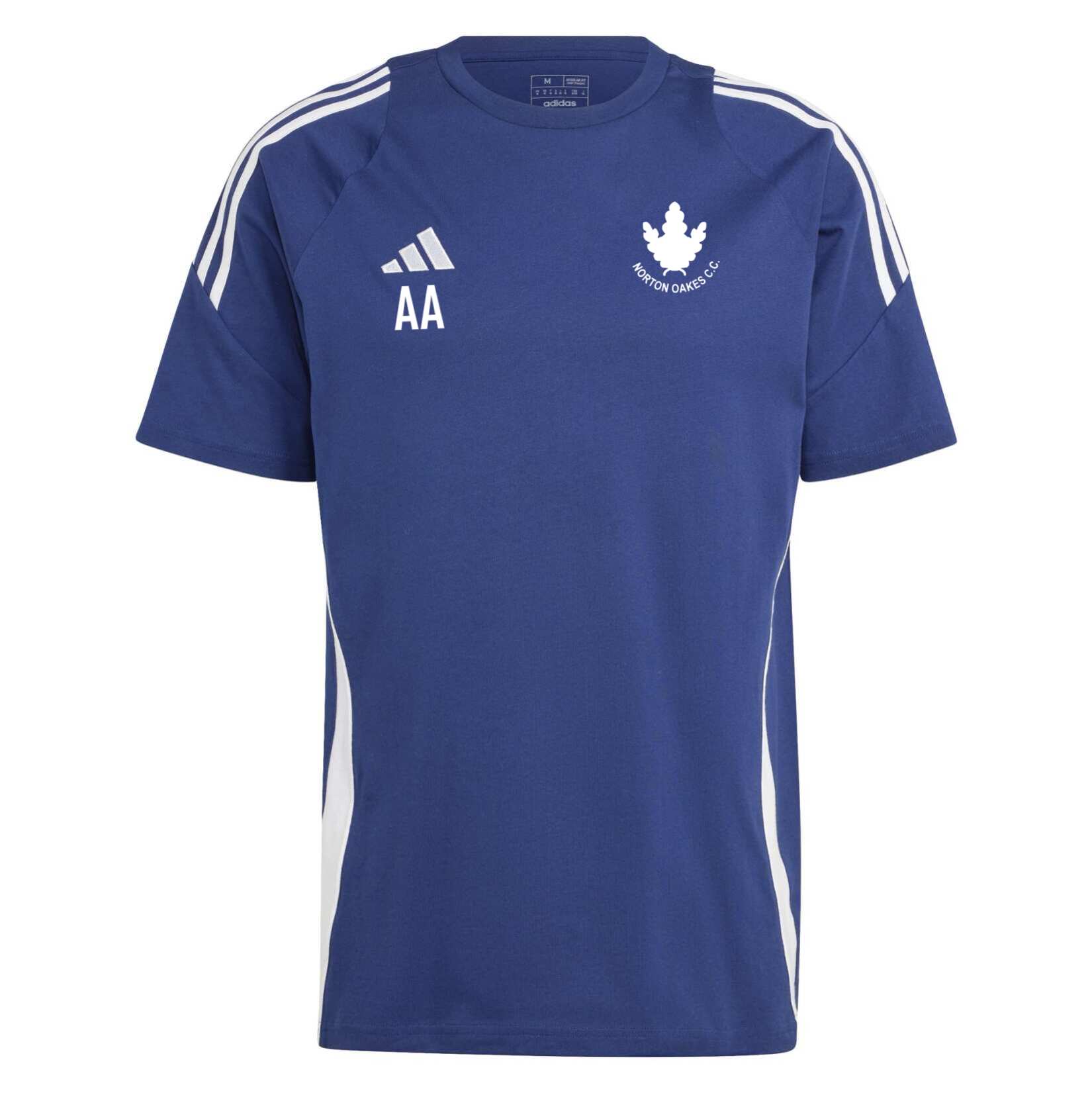 adidas Tiro 24 Sweat T-Shirt - Team navy blue/White