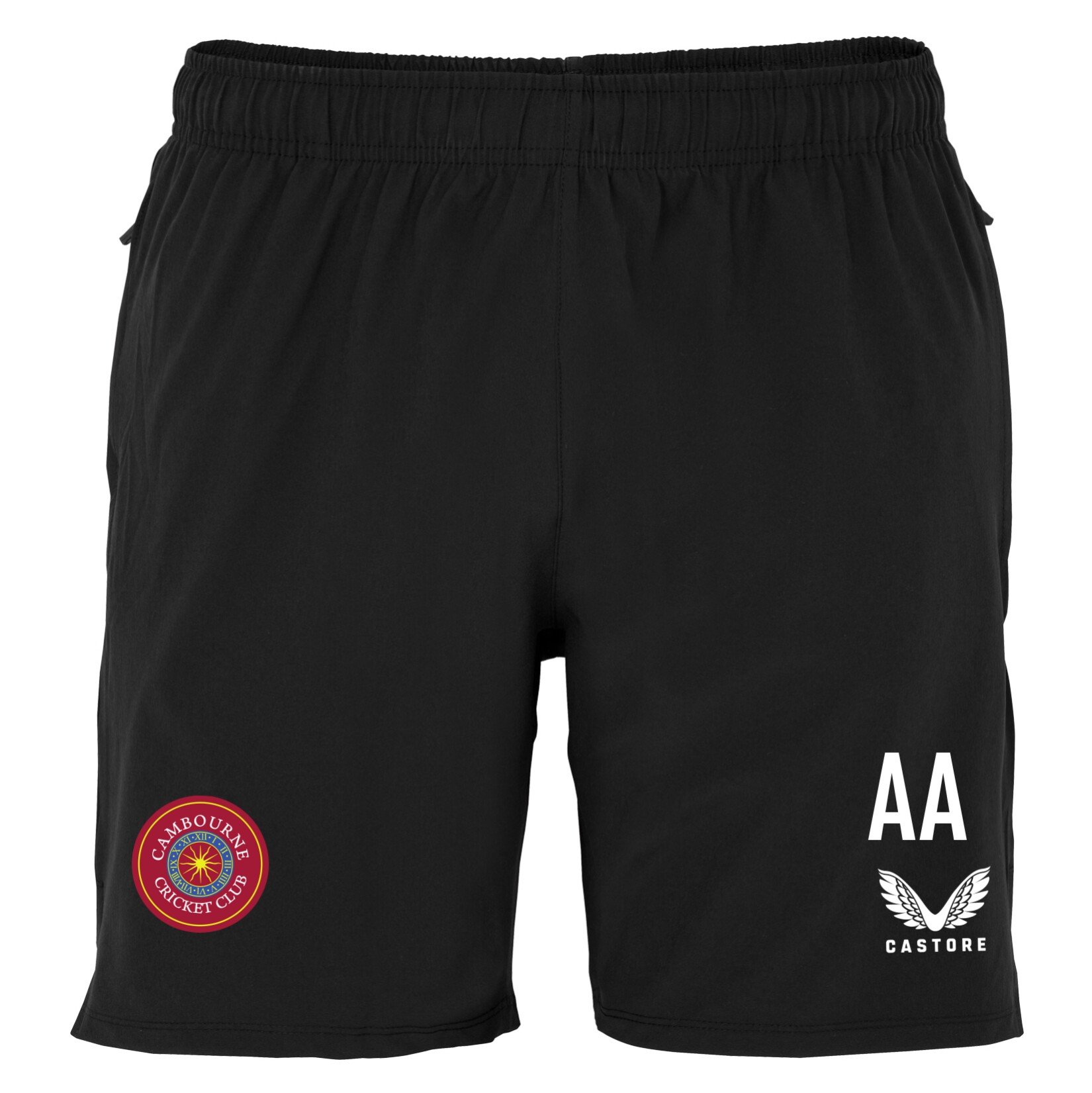 Castore Woven Training Short (Zip Pockets) - Black