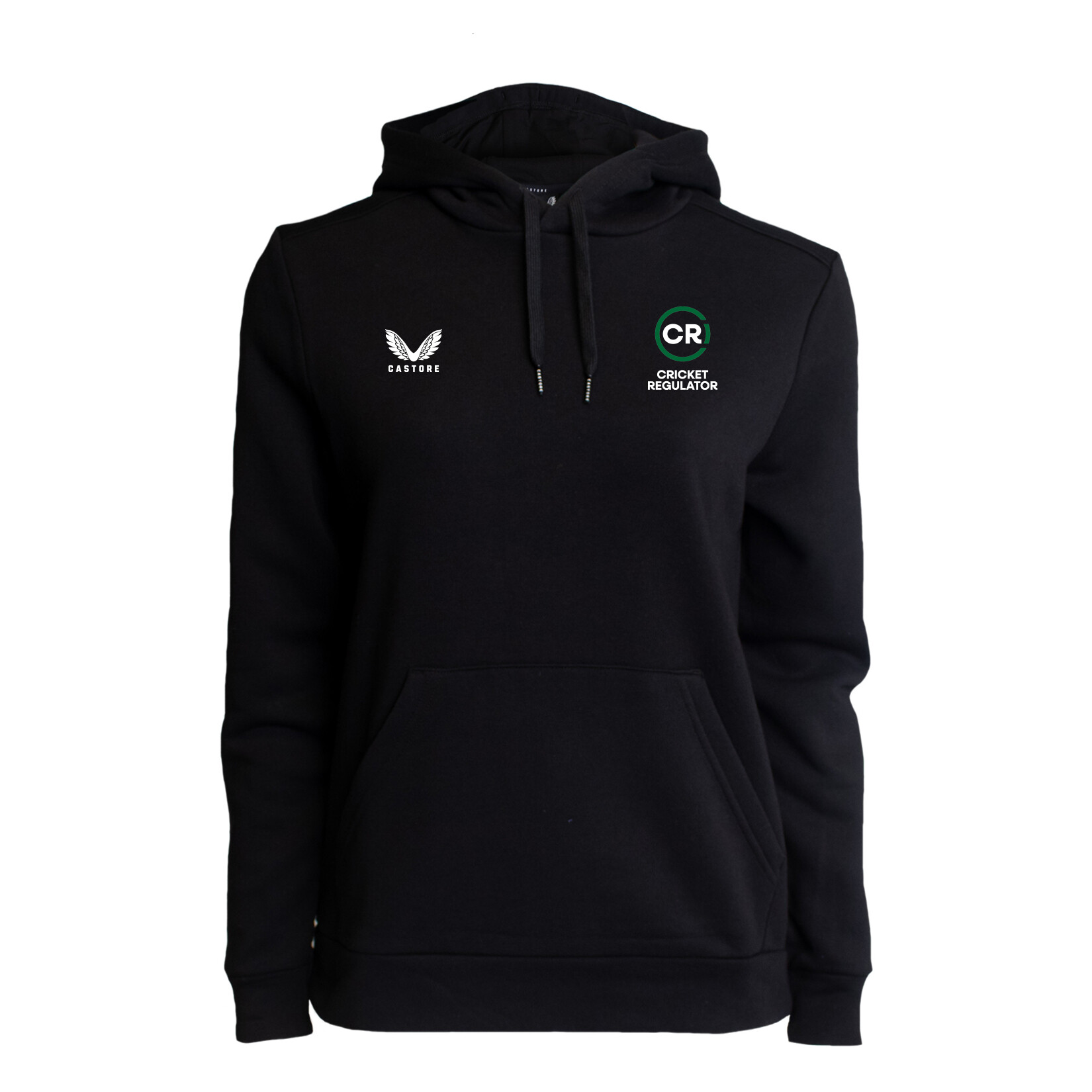 Castore Cotton Womens Brushback Hoody - Black