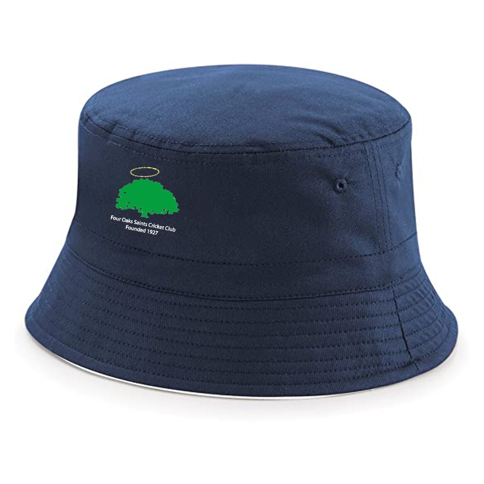 Prestige Reversible Bucket Hat - French Navy/White