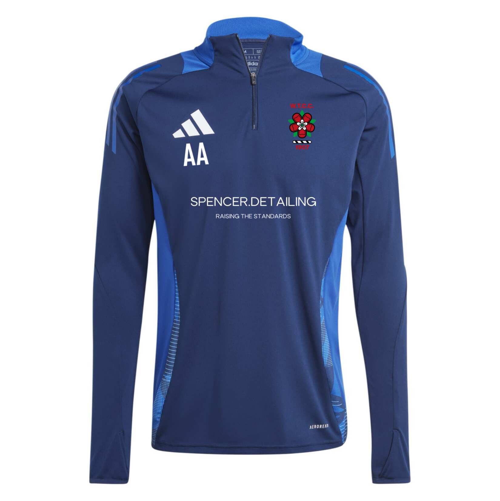 adidas Tiro 24 Competition Training Top - Team navy blue/team royal blue/white