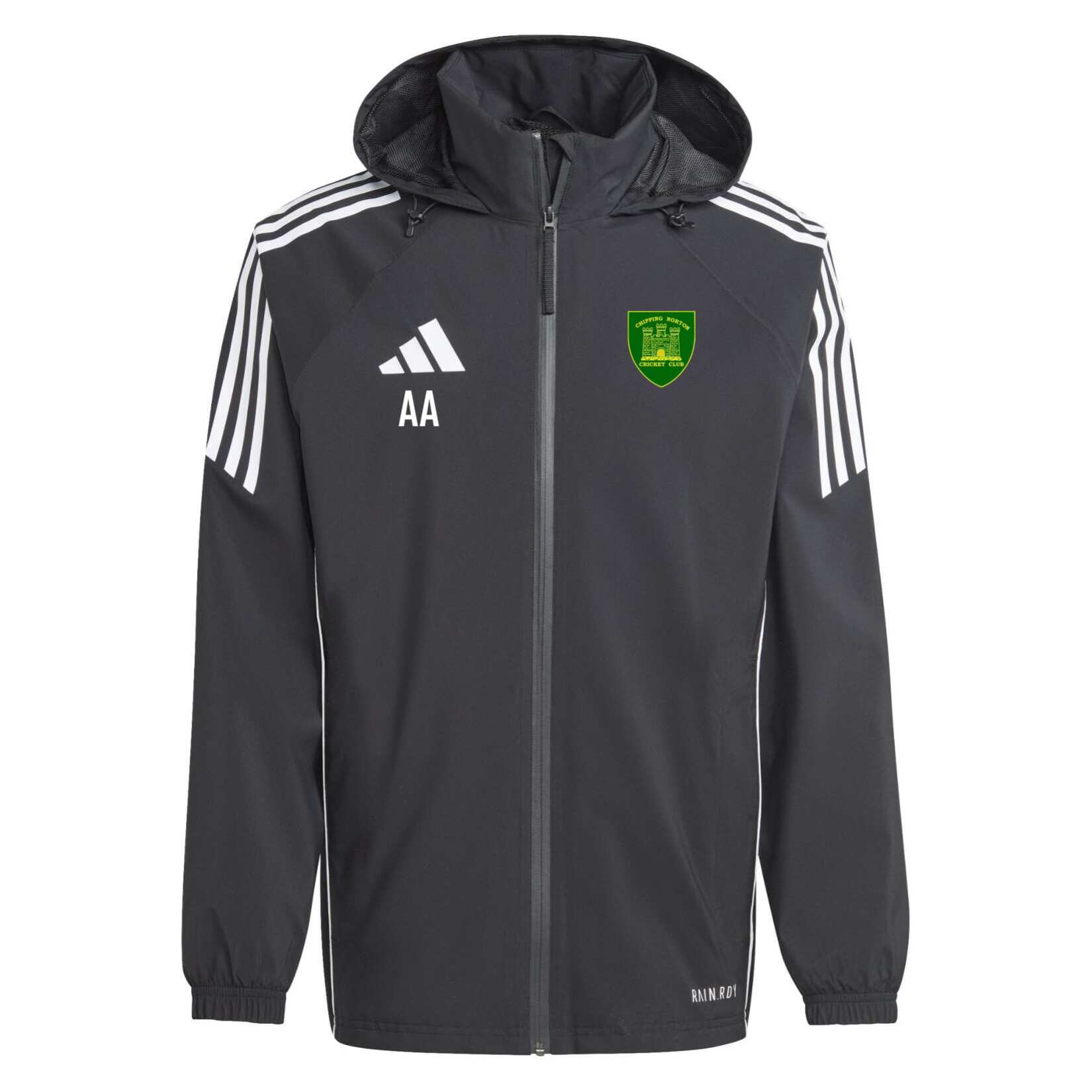 adidas Tiro 24 Rain Jacket - Black/White